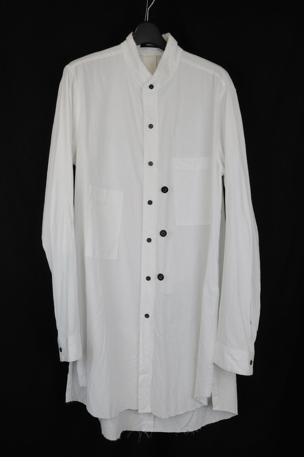 NUDE:MM 80/2 Broad Shirt With 7GG Kint Half Vest