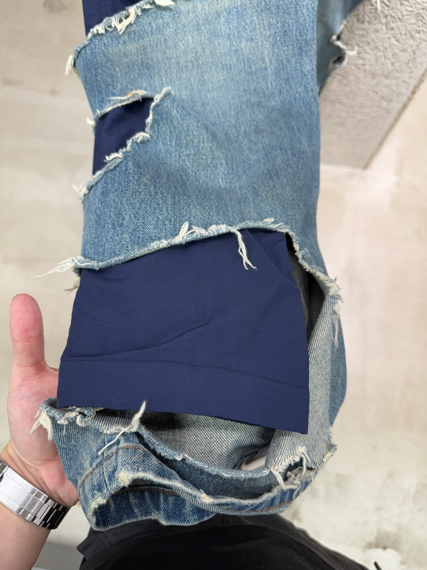 Balenciaga Slashed Jeans