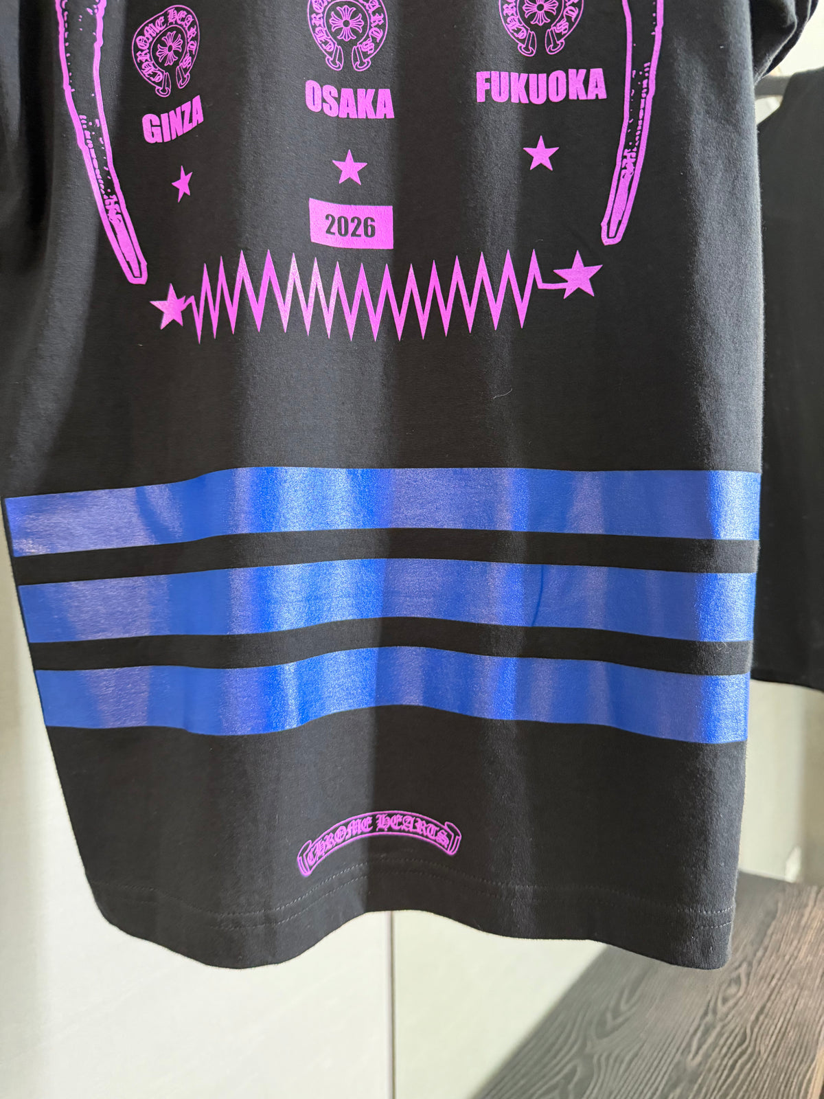 Chrome Hearts JOE FOTI Exhibition Japan 2026 T-Shirt
