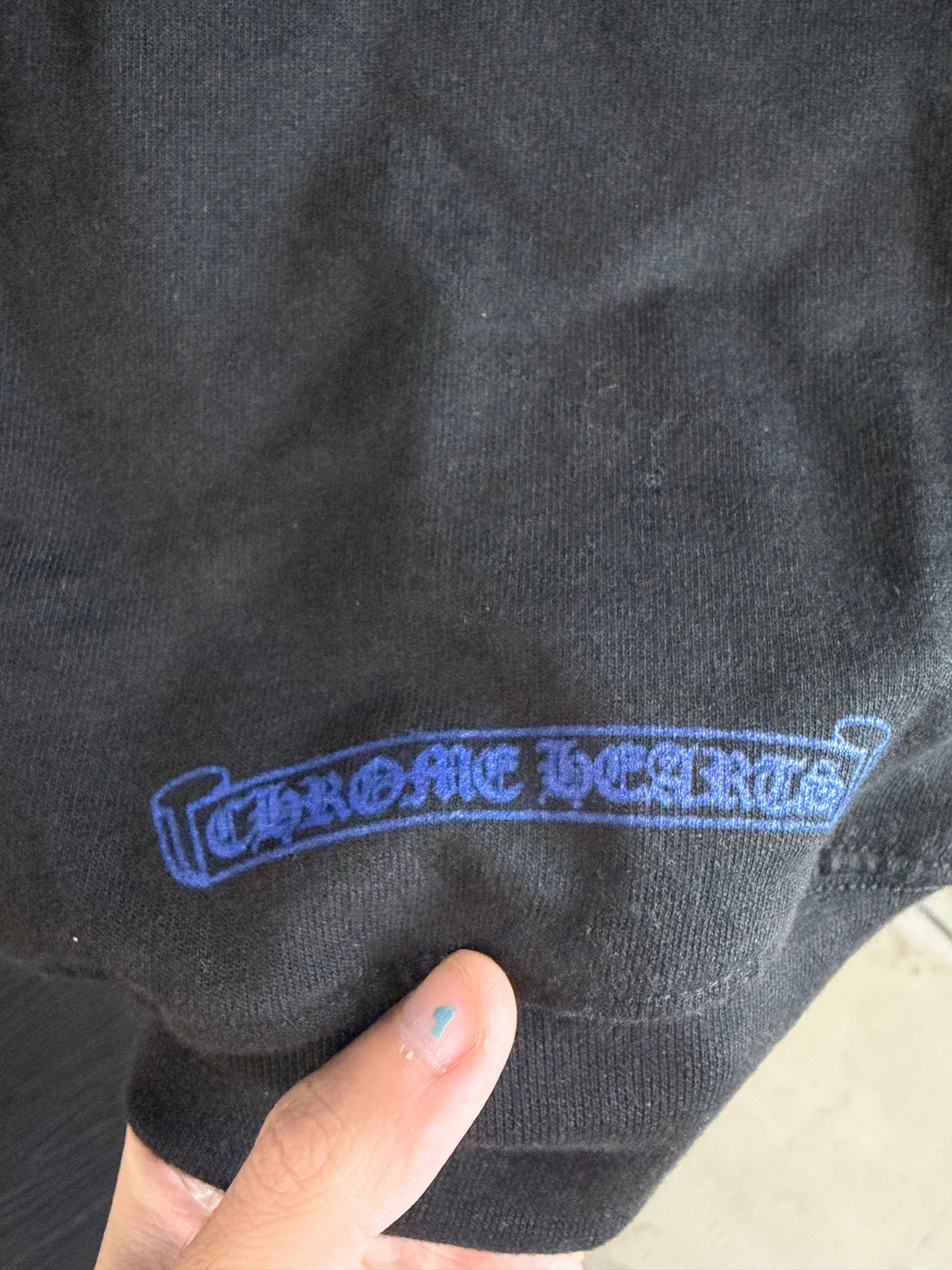 Chrome Hearts Gothic Vertical Thermal Zip-Up