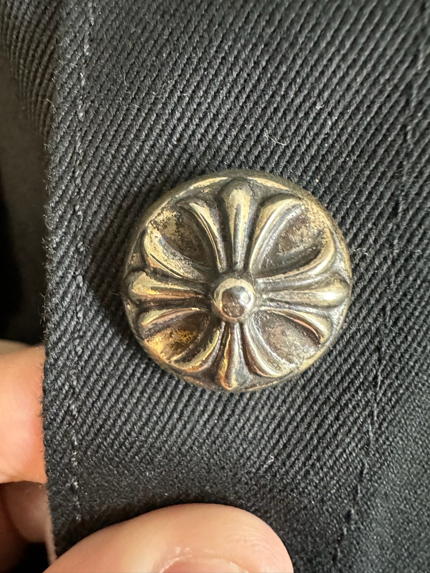 Chrome Hearts patch work dog jacket