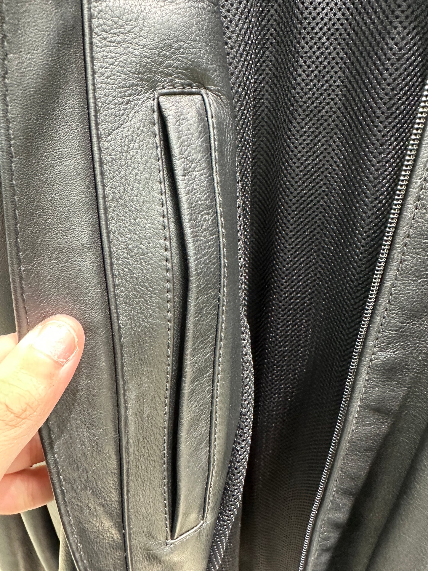 Balenciaga 3b Leather Jacket