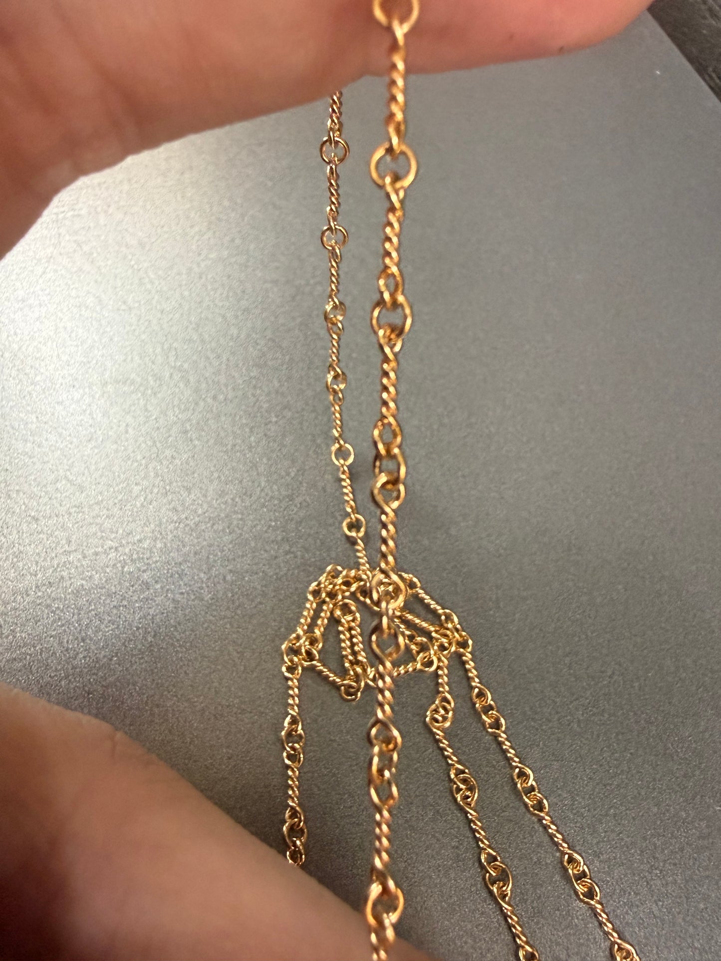 Chrome Hearts 22k Twist chain