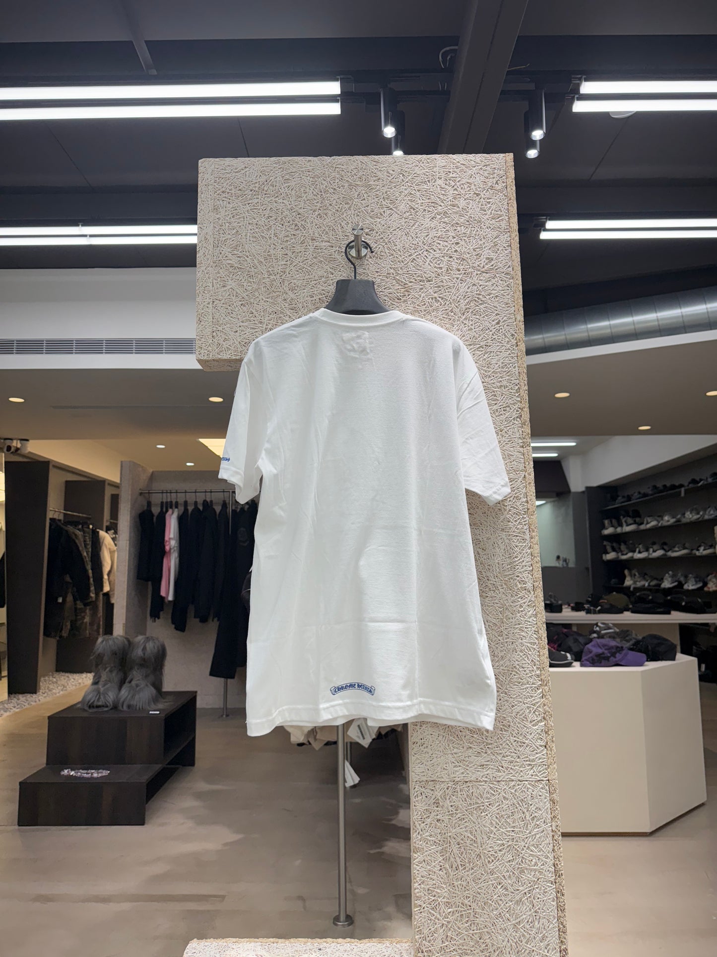 Chrome Hearts neck logo T-shirt