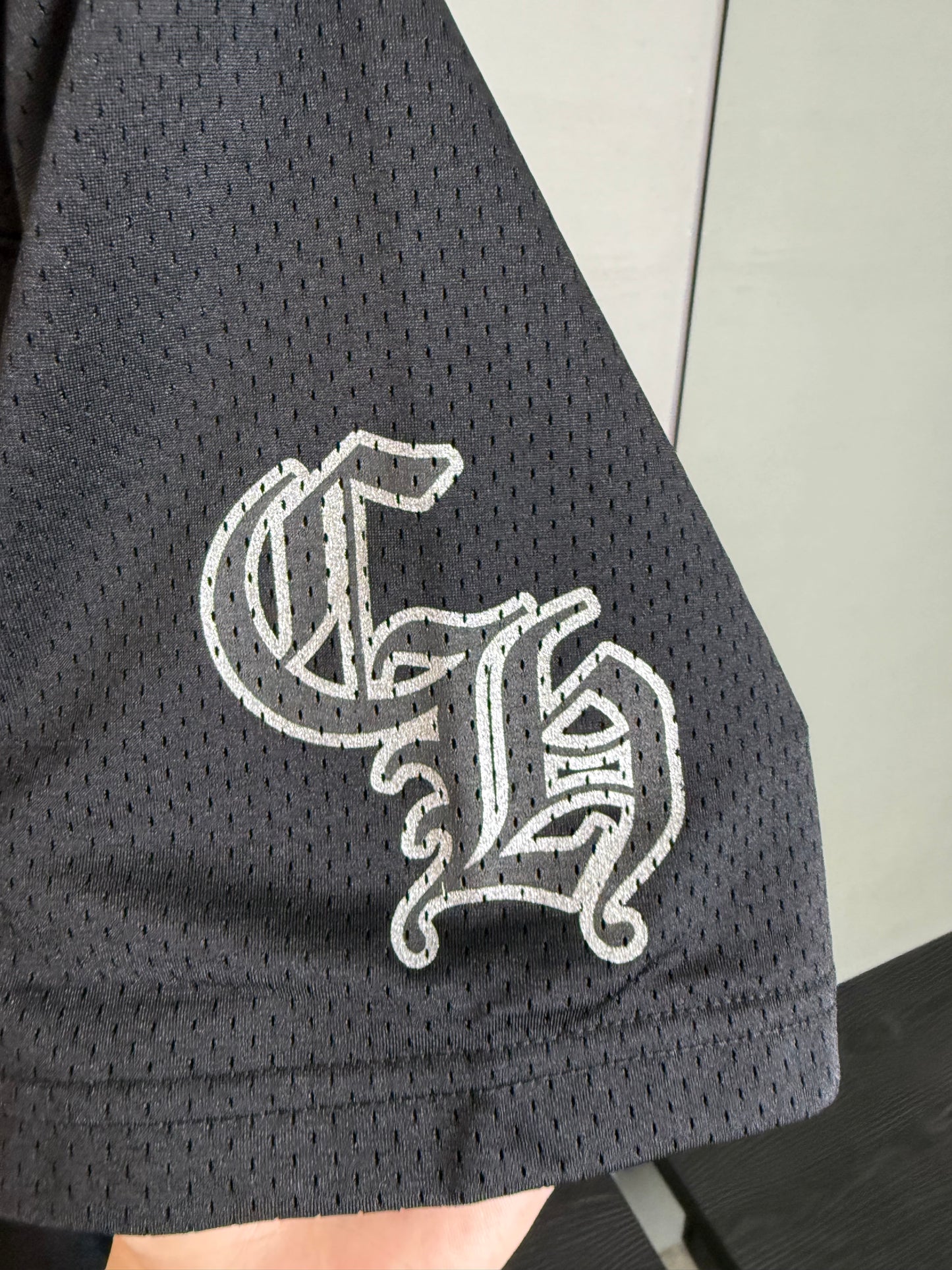 Chrome Hearts mesh jersey