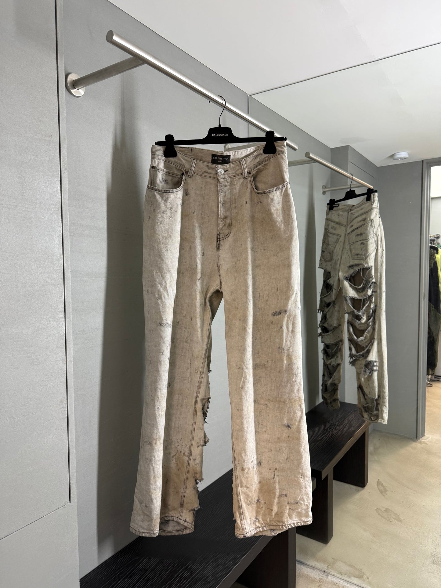 Balenciaga Super Destroyed Jeans
