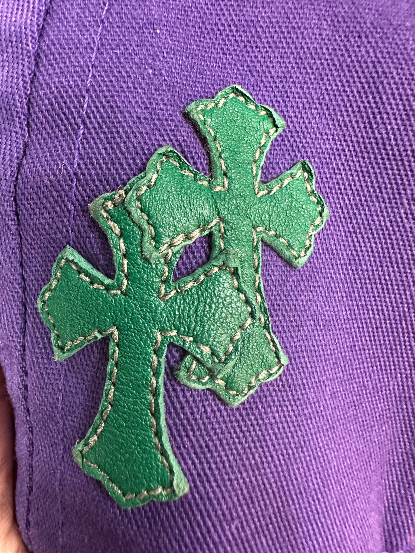 Chrome Hearts Cemetery Cross Patch Hat