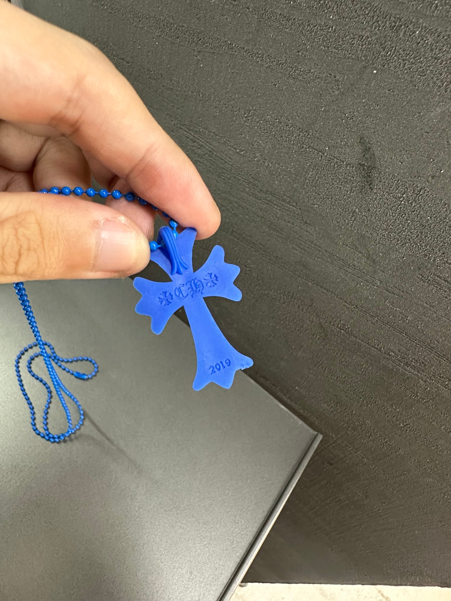Chrome Hearts Silicon Cross Necklace