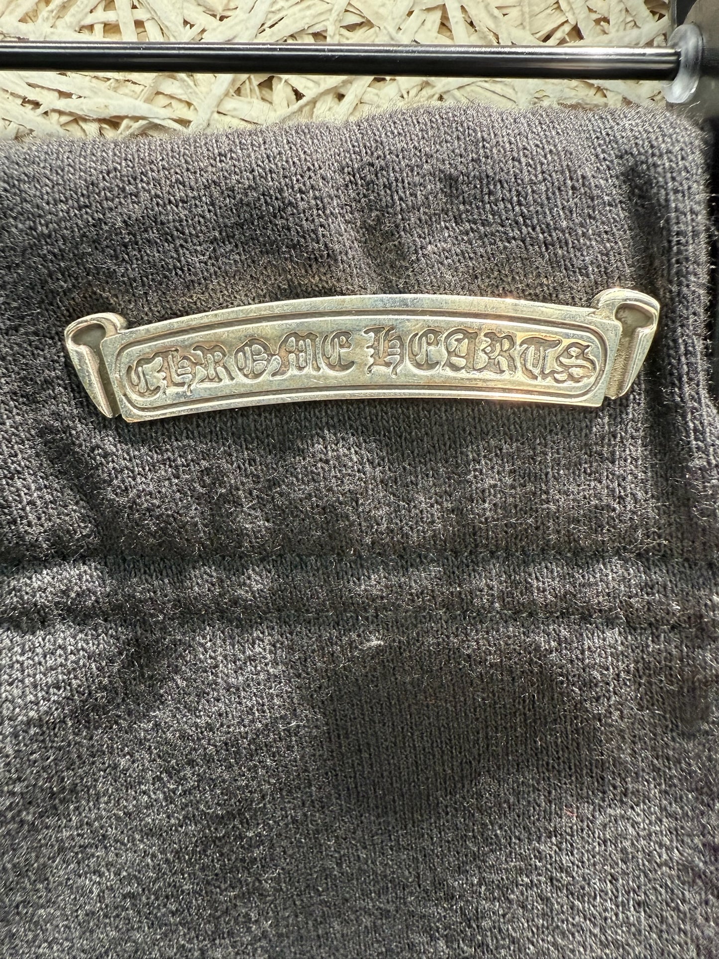 Chrome Hearts logo embroidered shorts