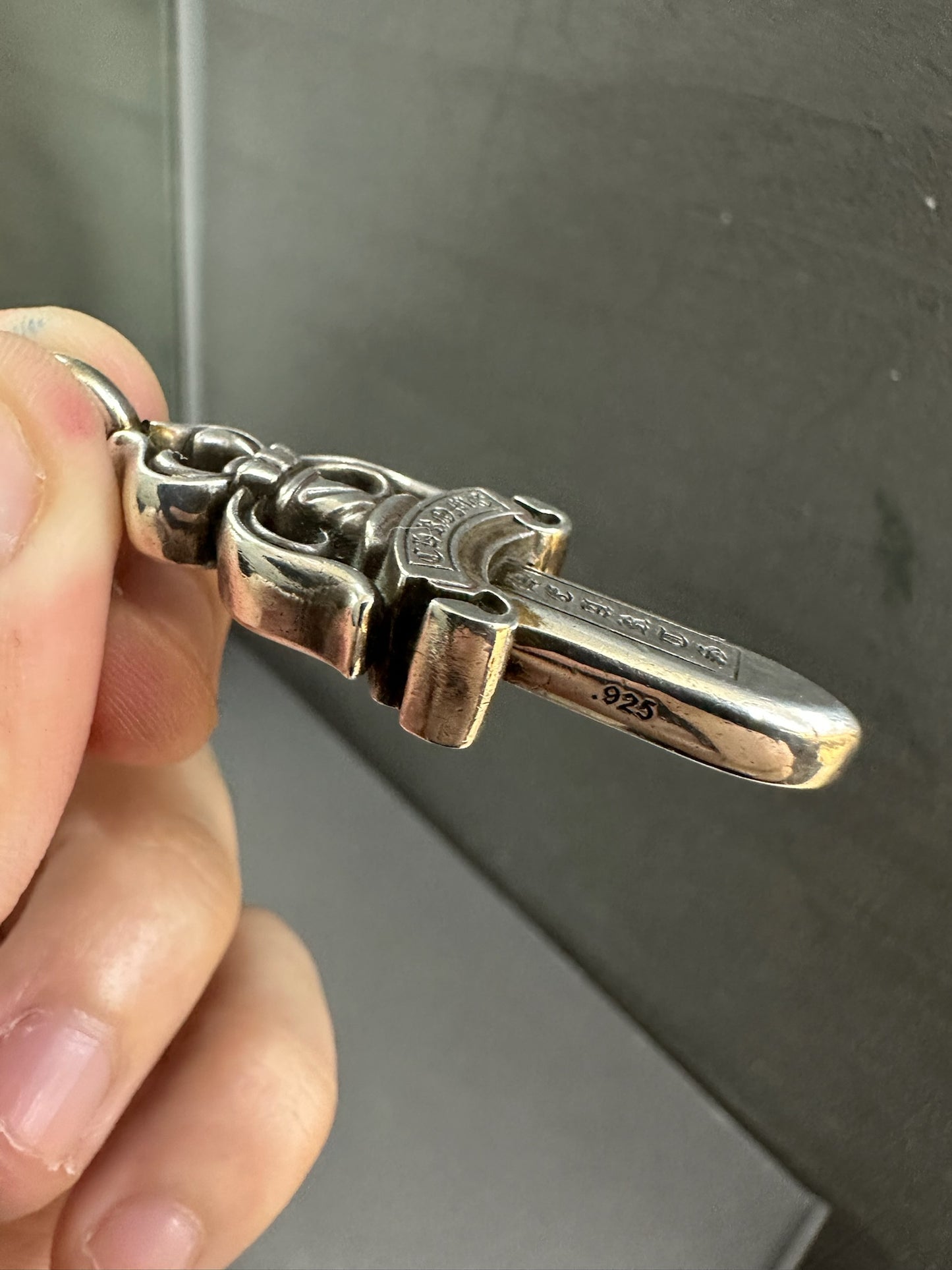 Chrome Hearts Double Dagger Pendant