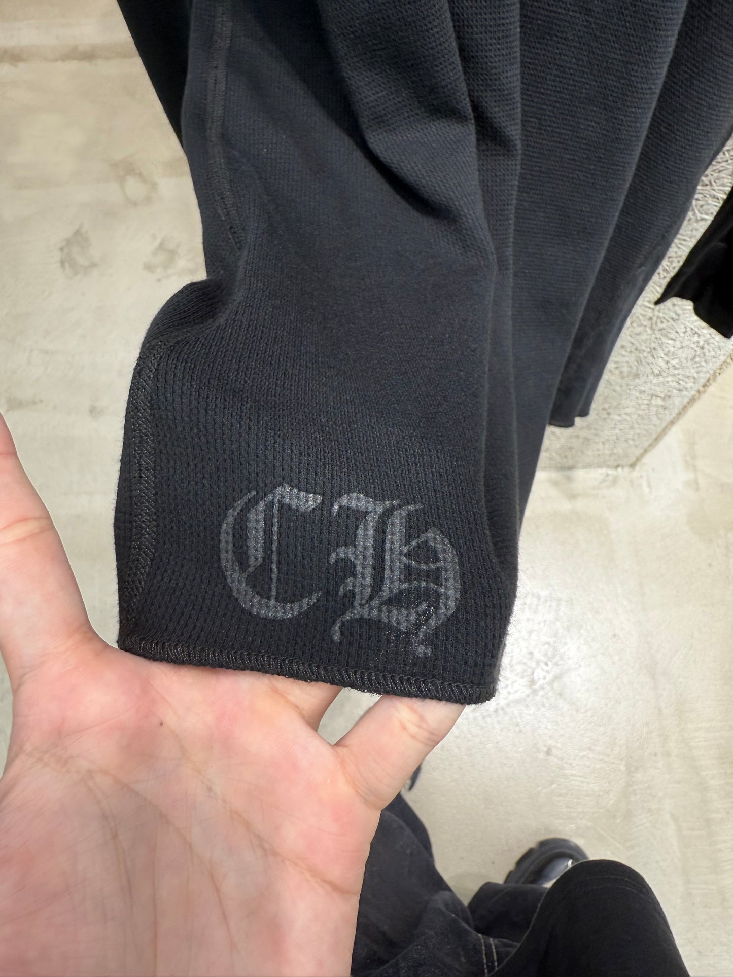 Chrome Hearts waffle long sleeves