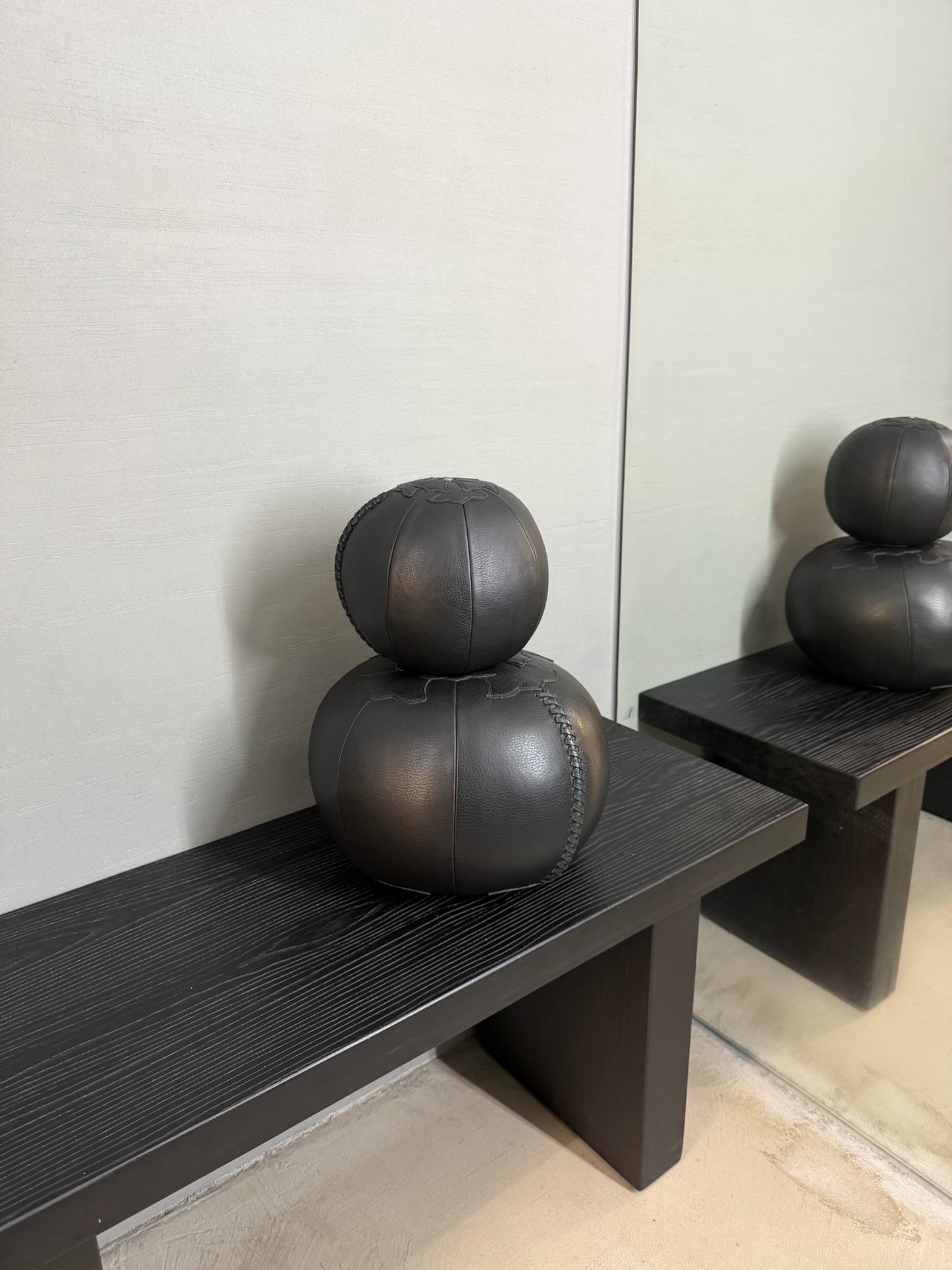 Chrome Hearts Leather Medicine Ball Set