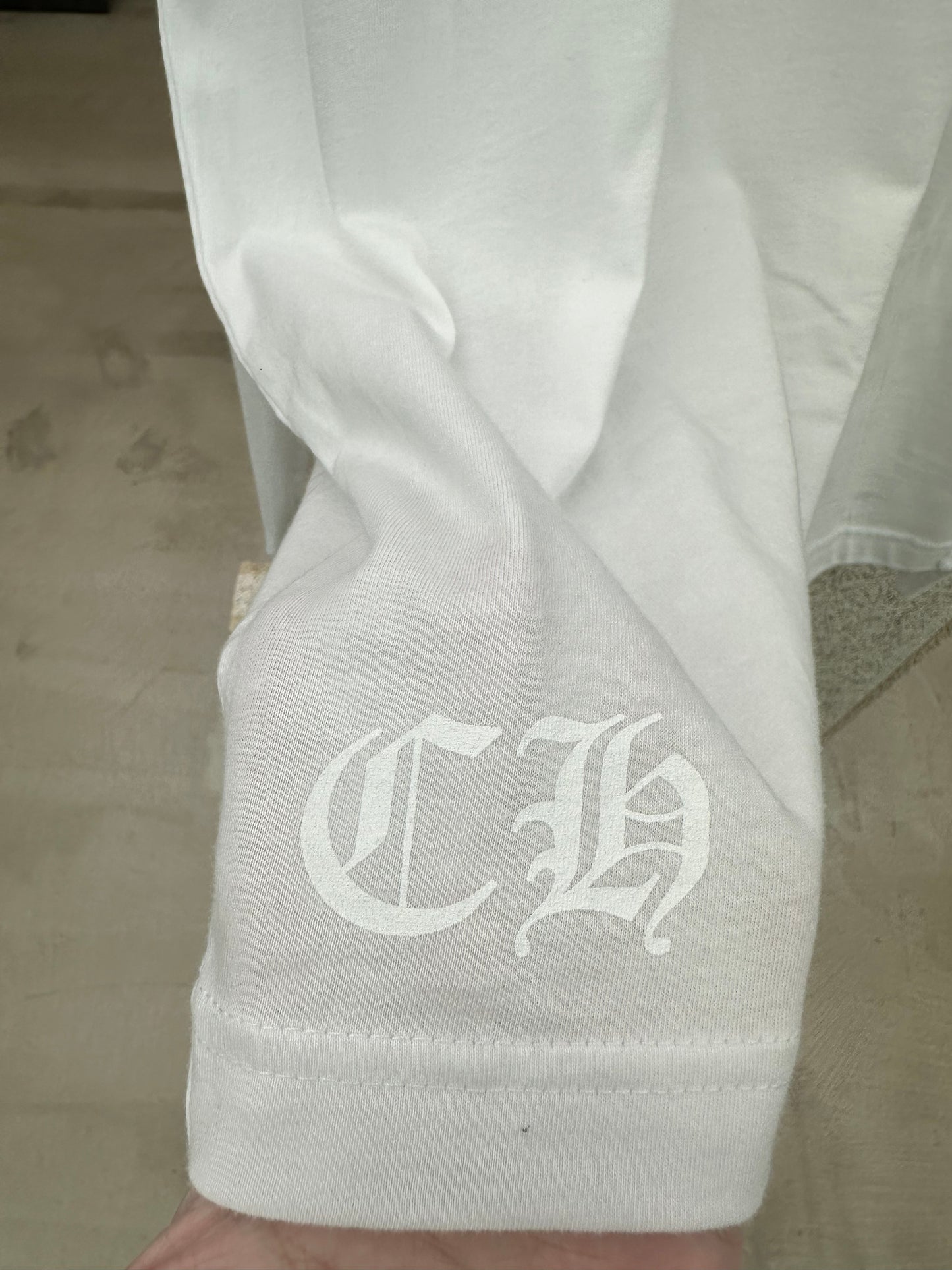Chrome Hearts Neck Scroll Longsleeve