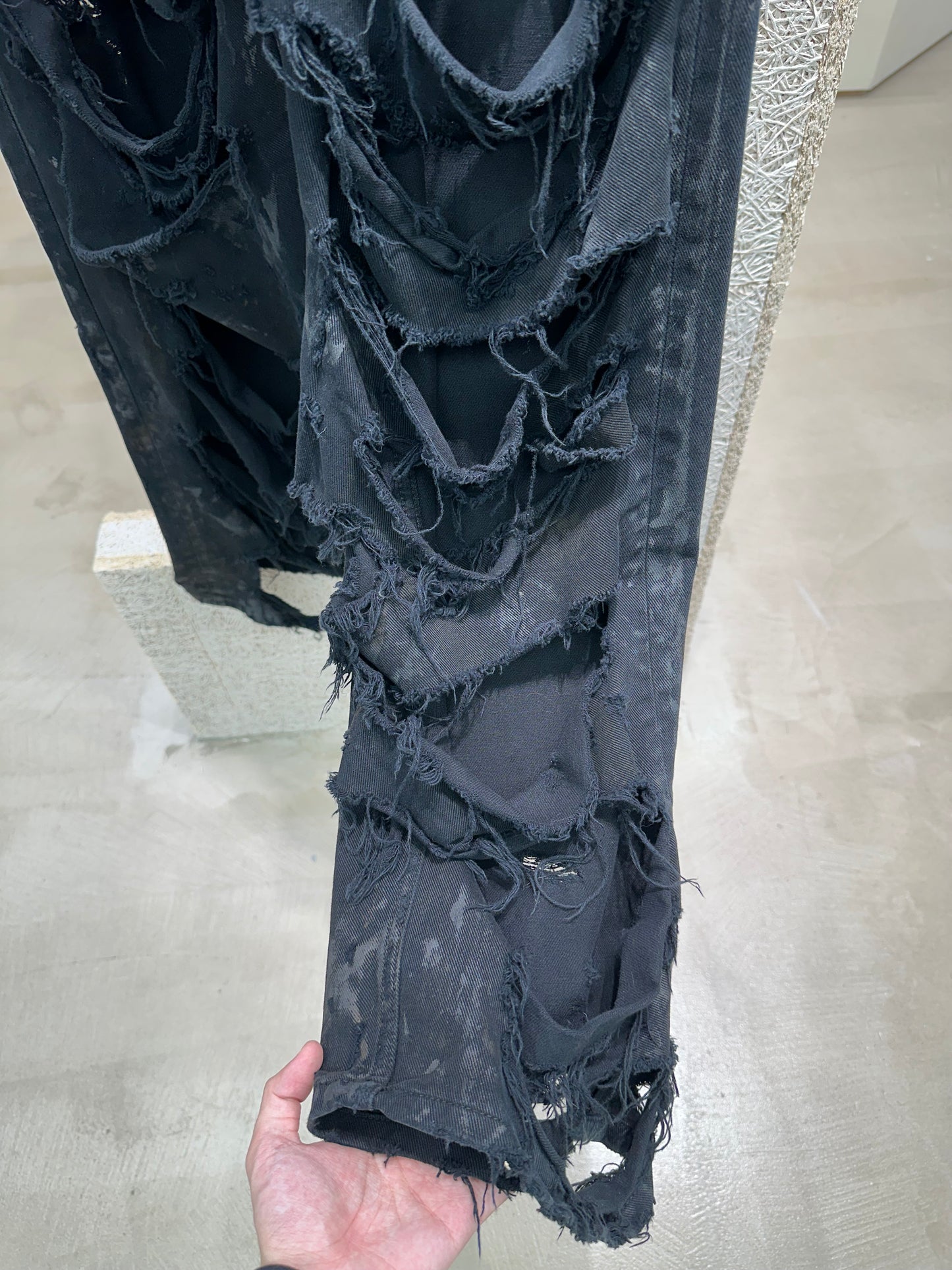 Balenciaga Super Destroyed Jeans
