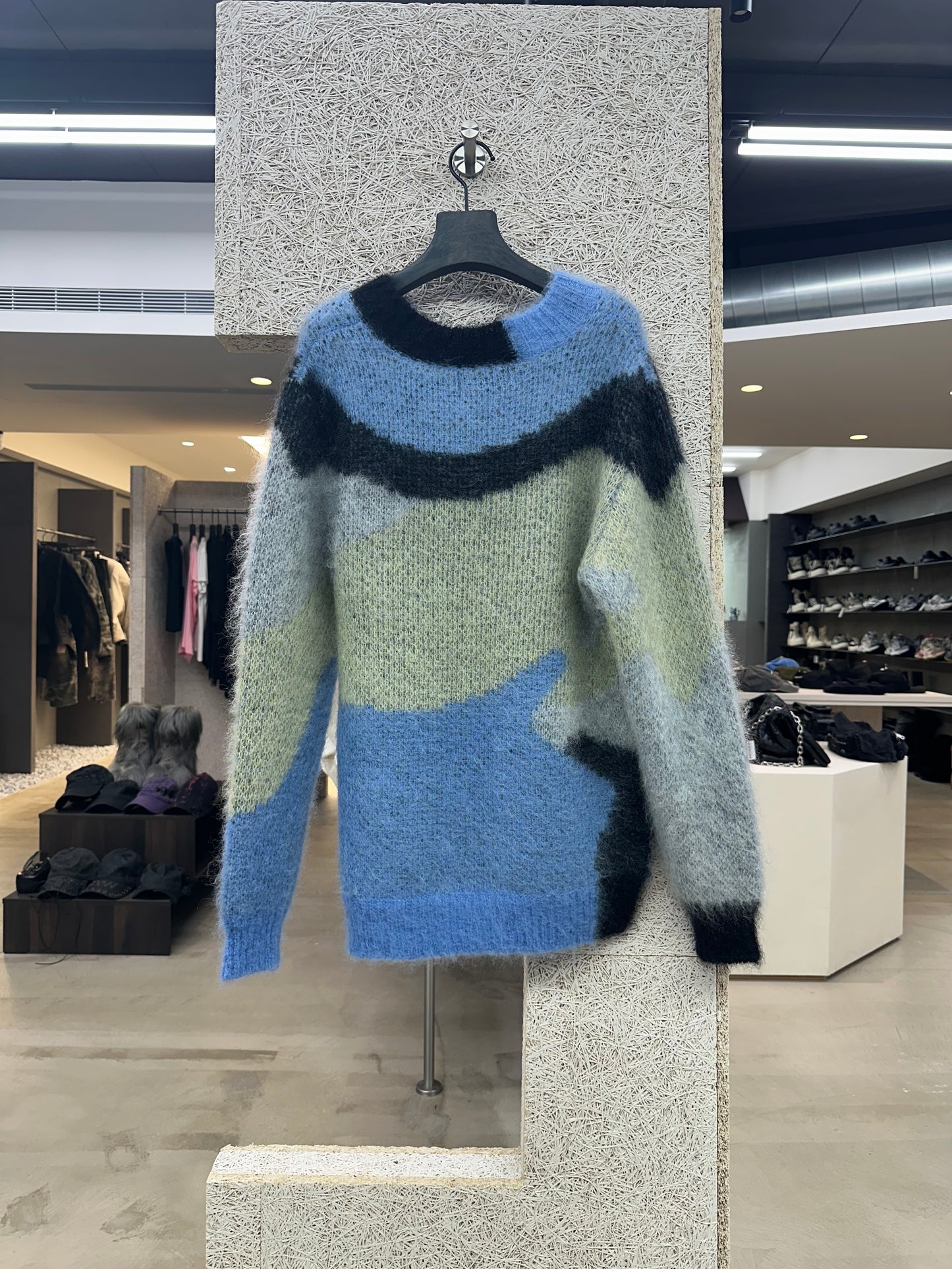Ambush Mohair Crewneck Sweater