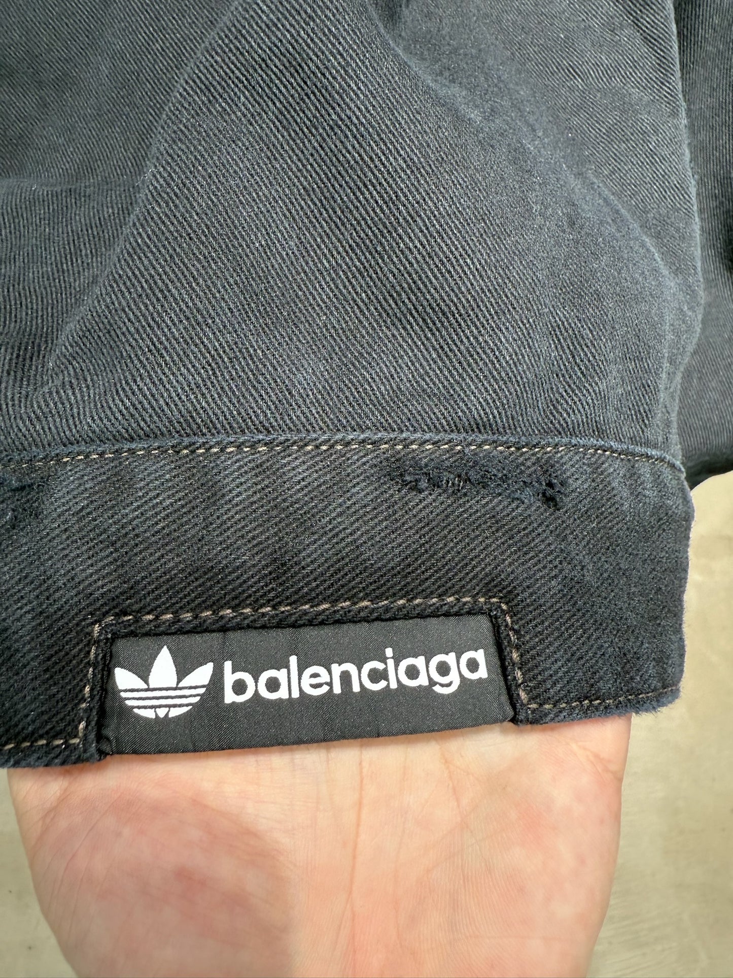 Balenciaga X Adidas Denim Jacket
