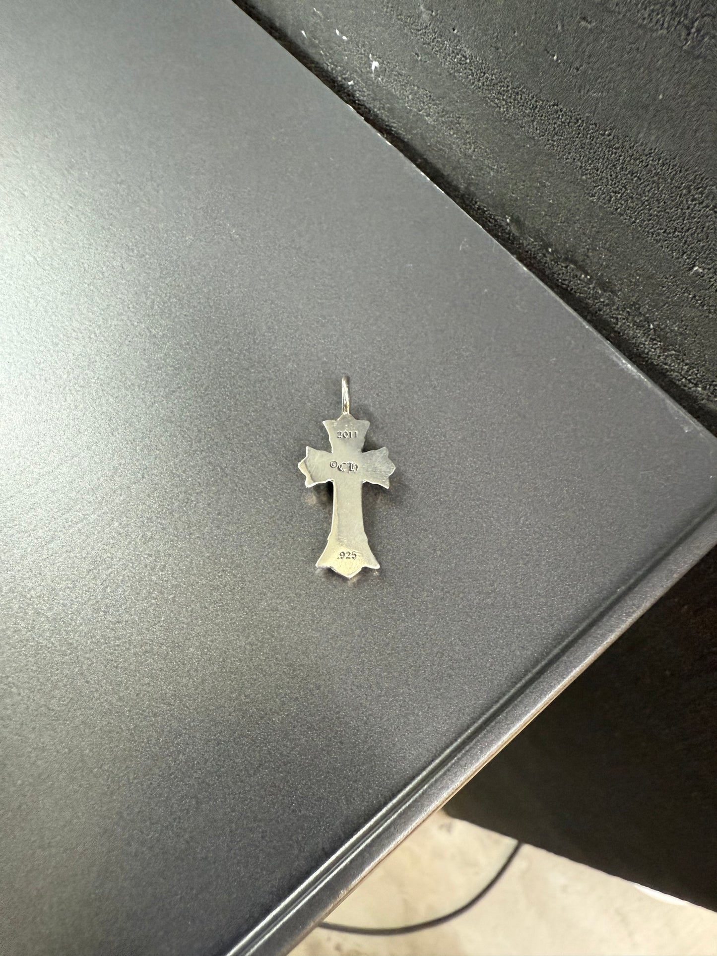 Chrome Hearts double cross pendant