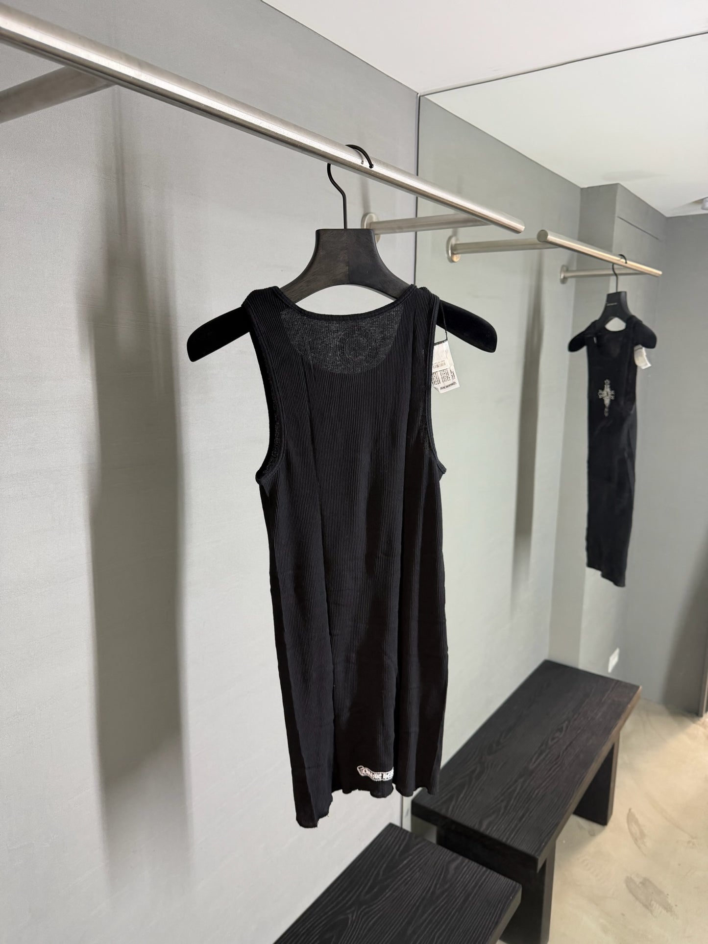 Chrome Hearts Hairy Cross Tank Top