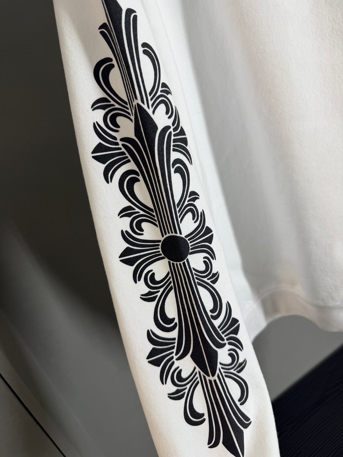 Chrome Hearts Horseshoe Floral Sweatshirt