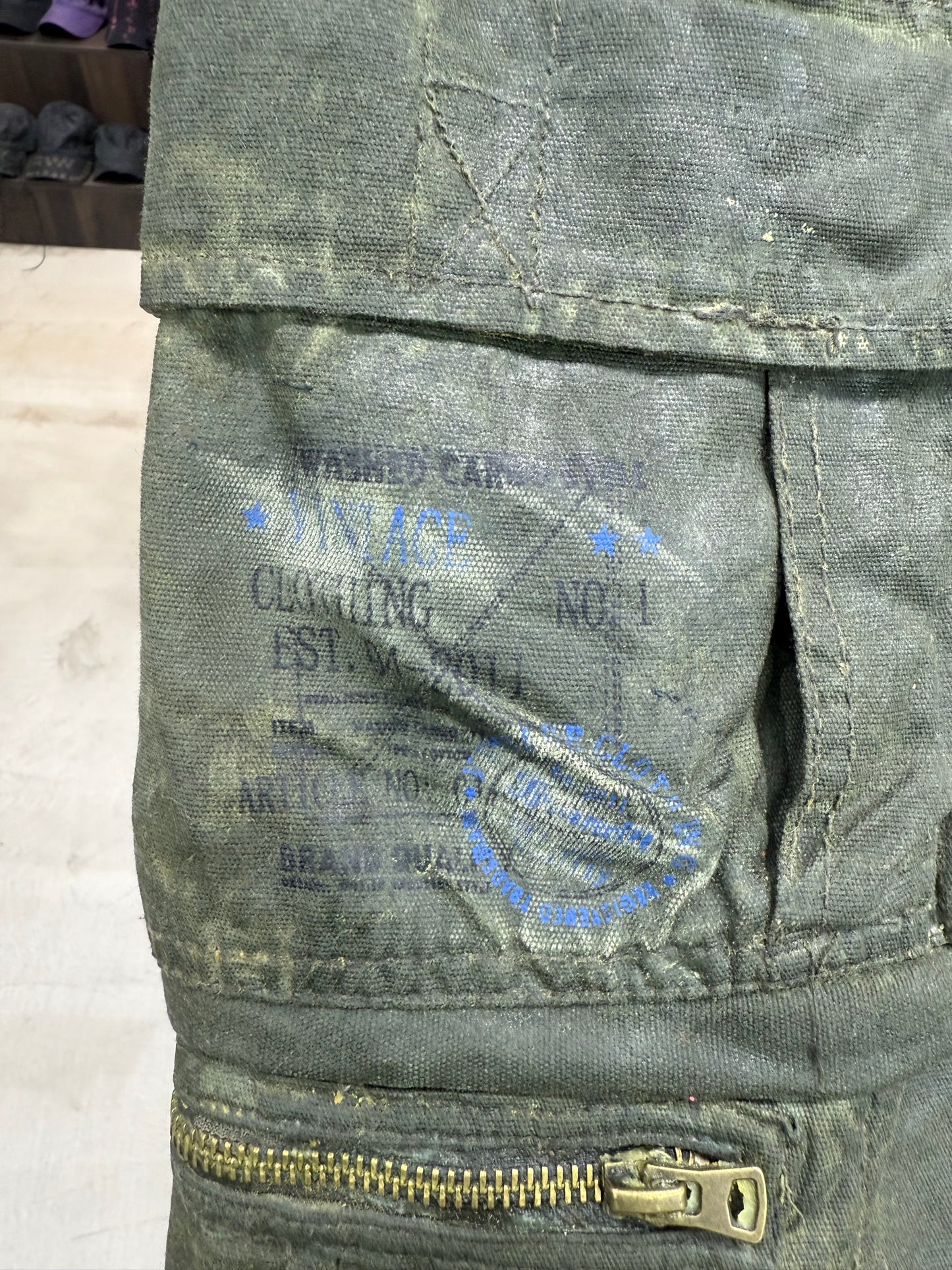 P.L.N. Oilskin Cargo Short