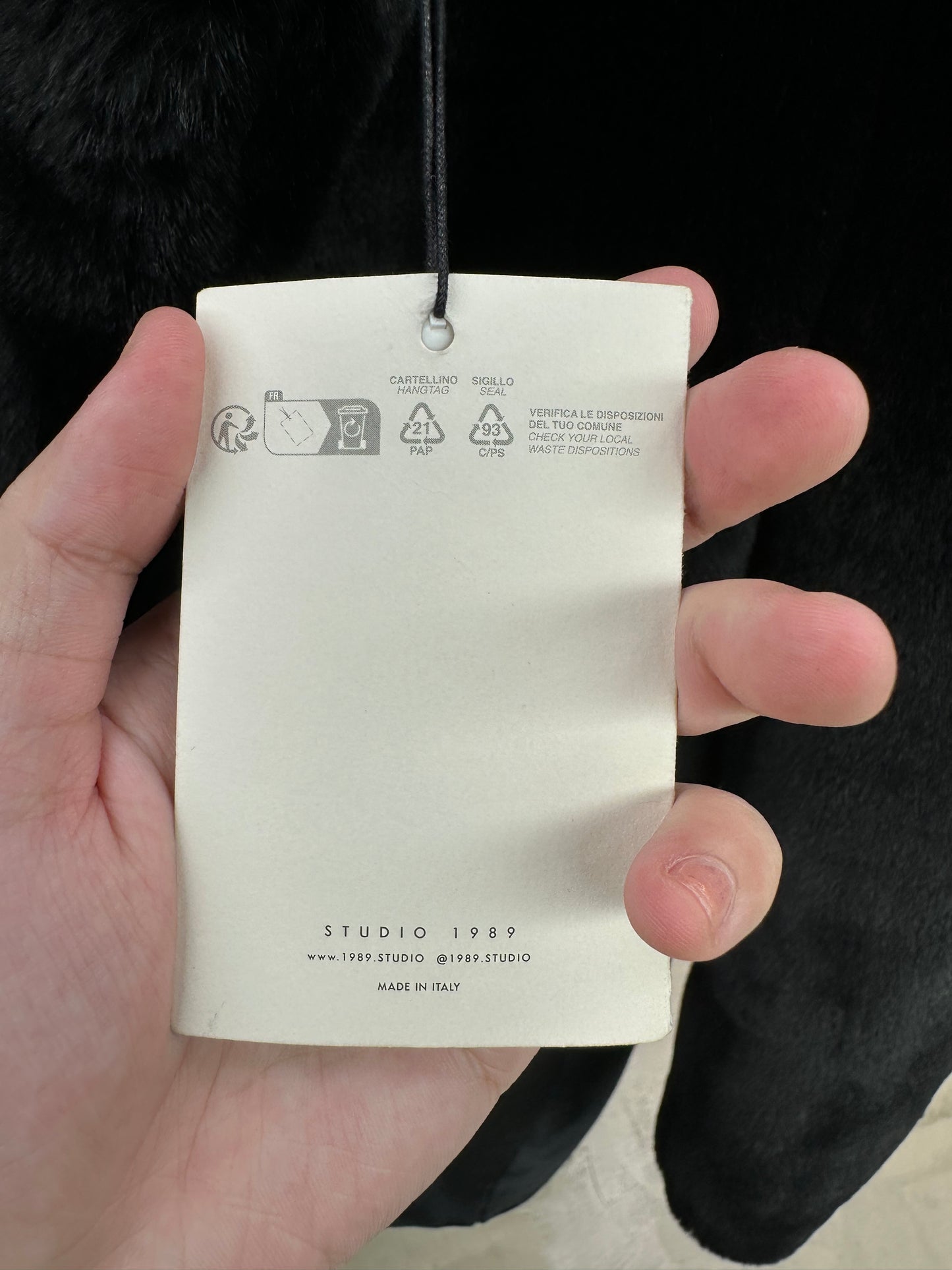 1989 Studio Fur Coat
