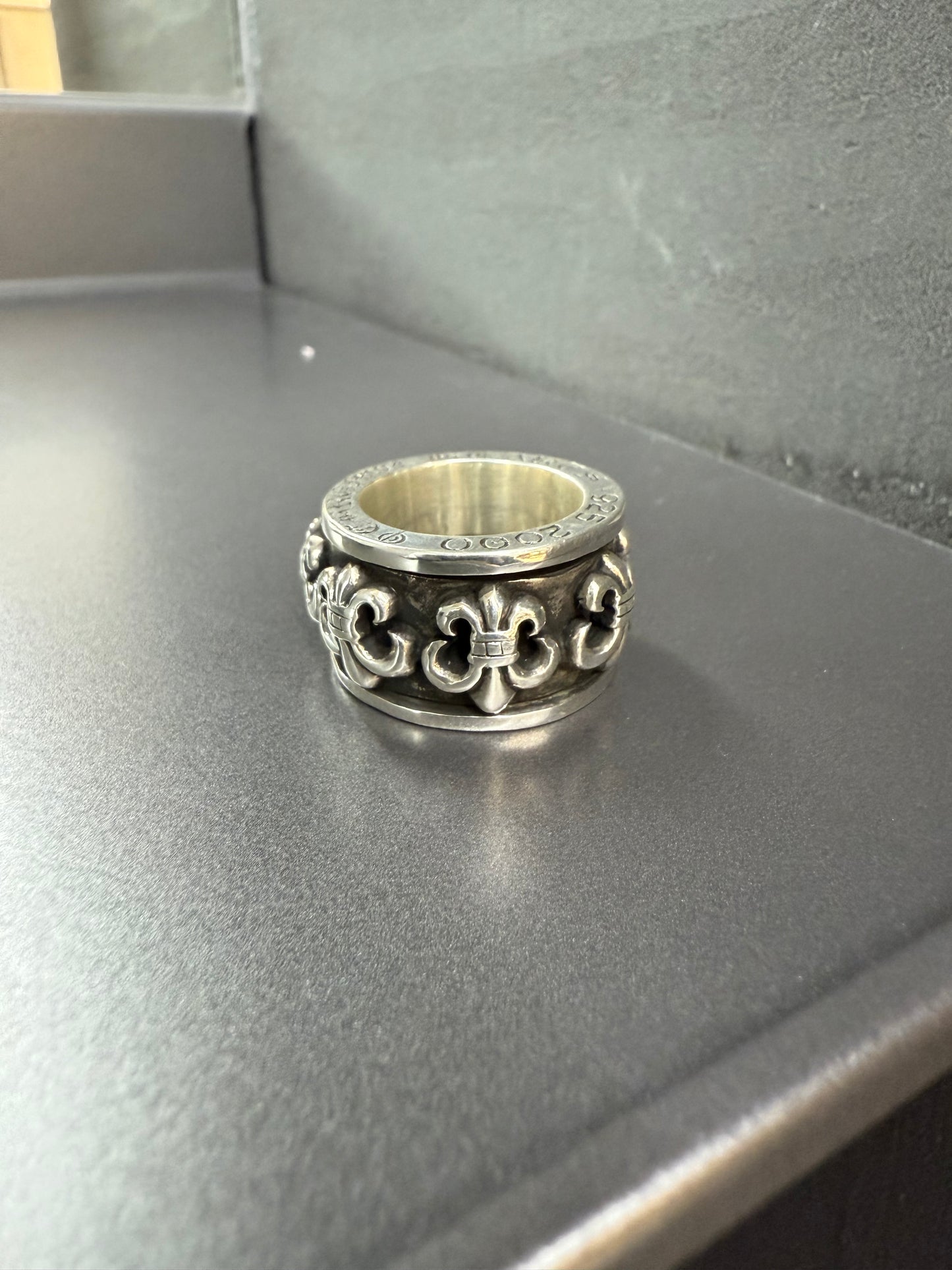 Chrome Hearts Fleur Spinner Ring