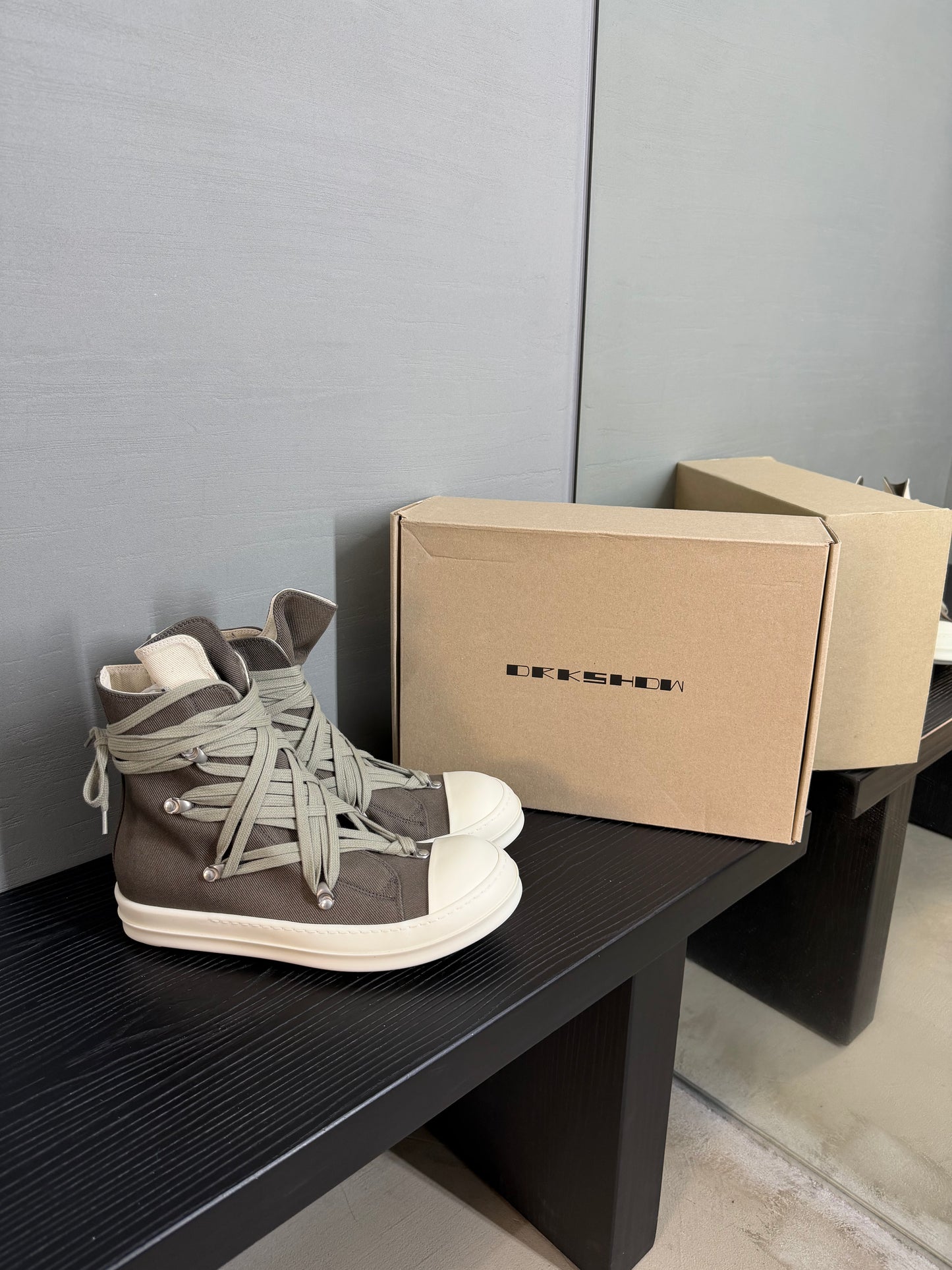 Rick Owens DRKSHDW Megalace Sneaks