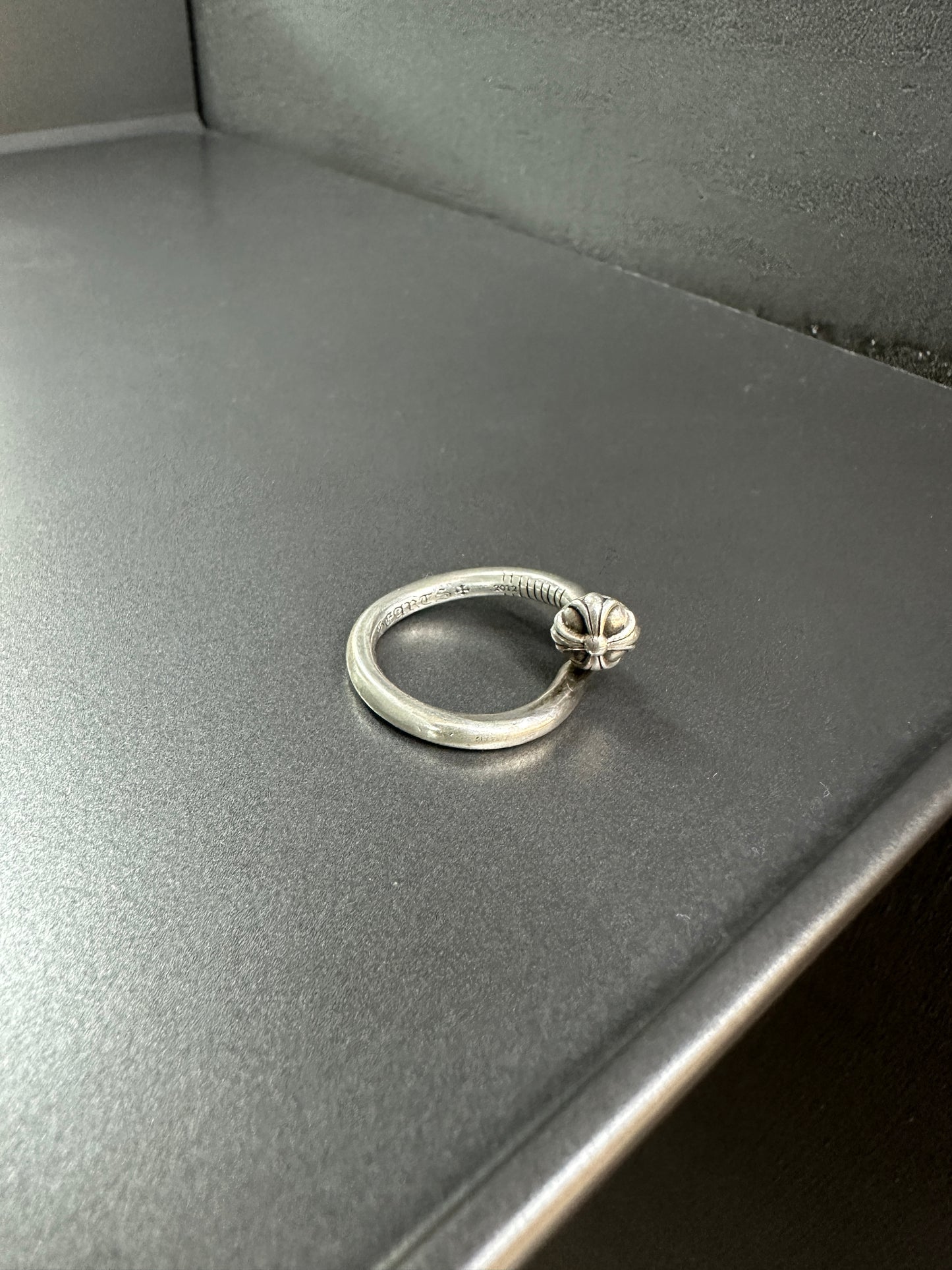 Chrome Hearts nail ring