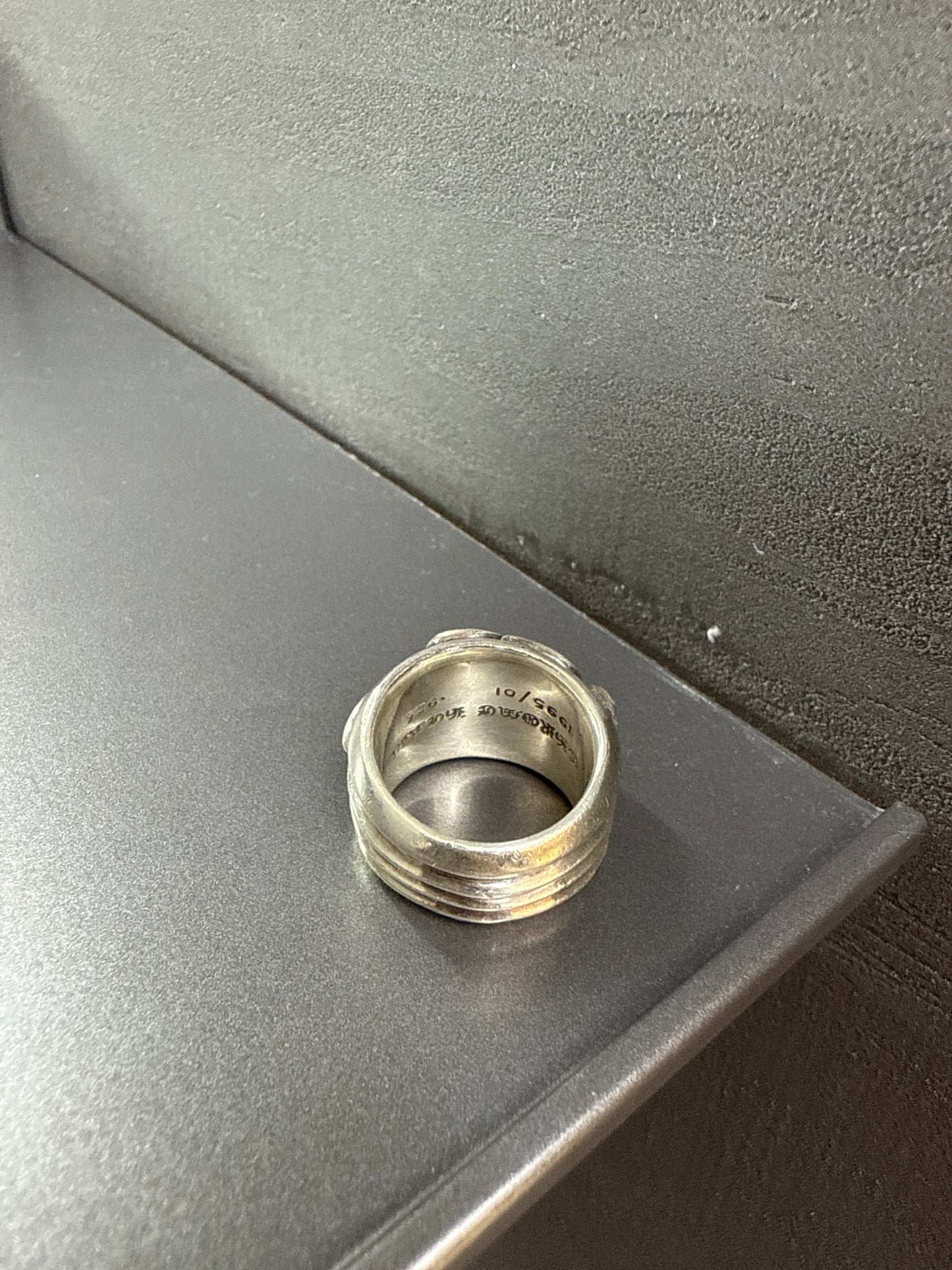 Chrome Hearts Dagger heart ring