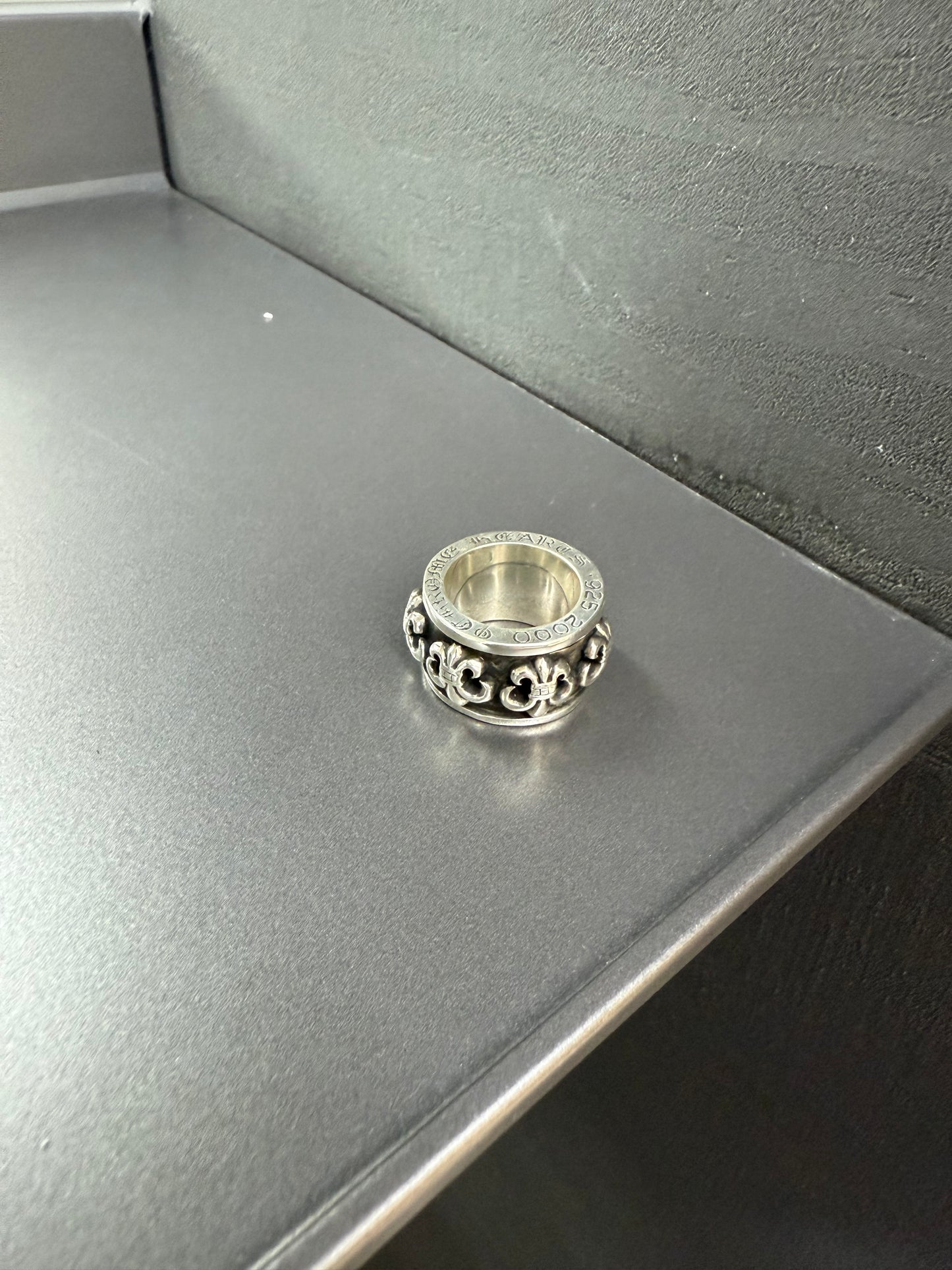 Chrome Hearts Fleur Spinner Ring