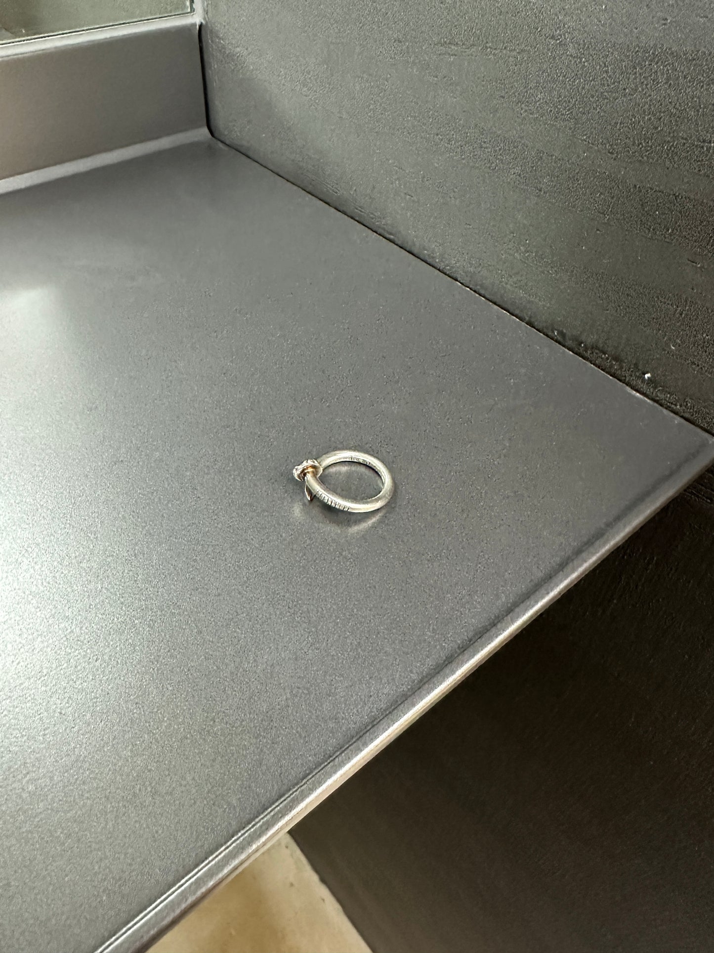 Chrome Hearts nail ring
