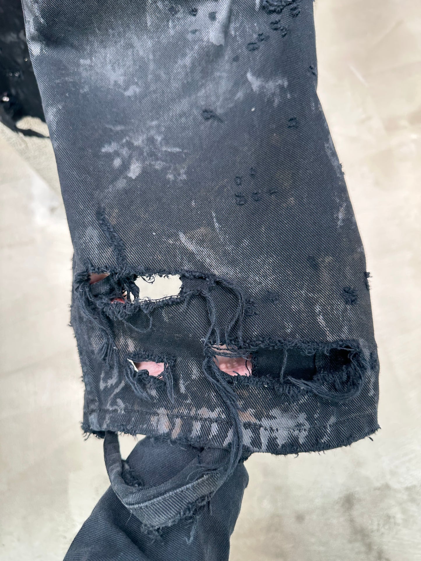 Balenciaga Super Destroyed Jeans