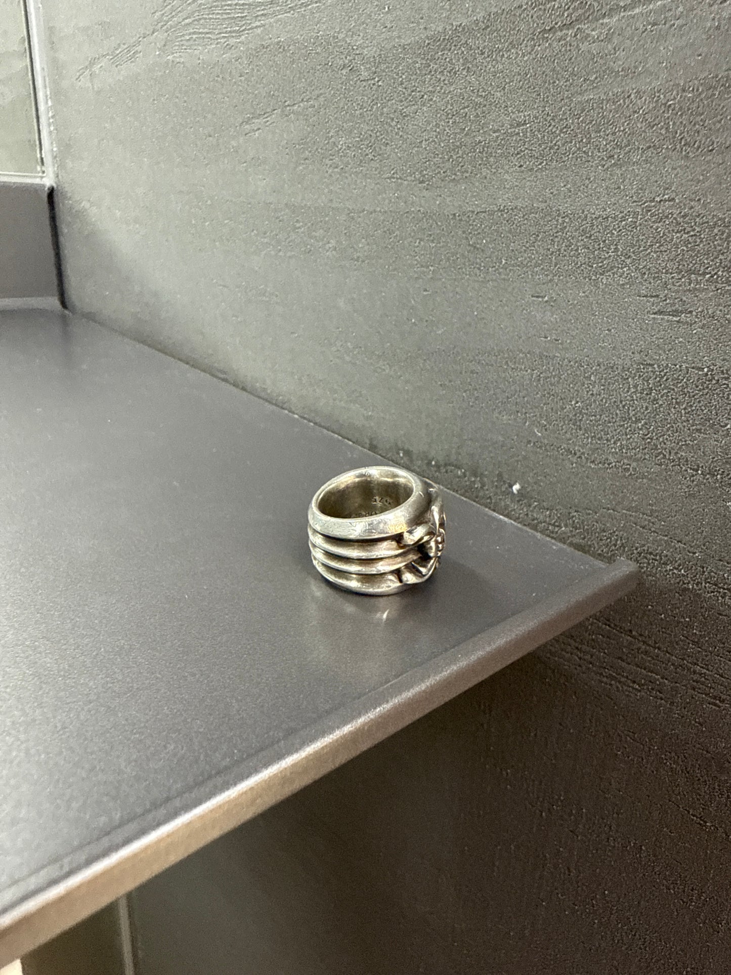 Chrome Hearts Dagger heart ring