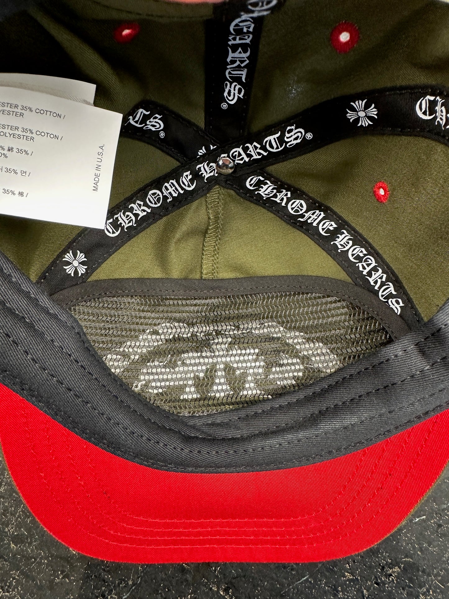 Chrome Hearts Triple-cross cap