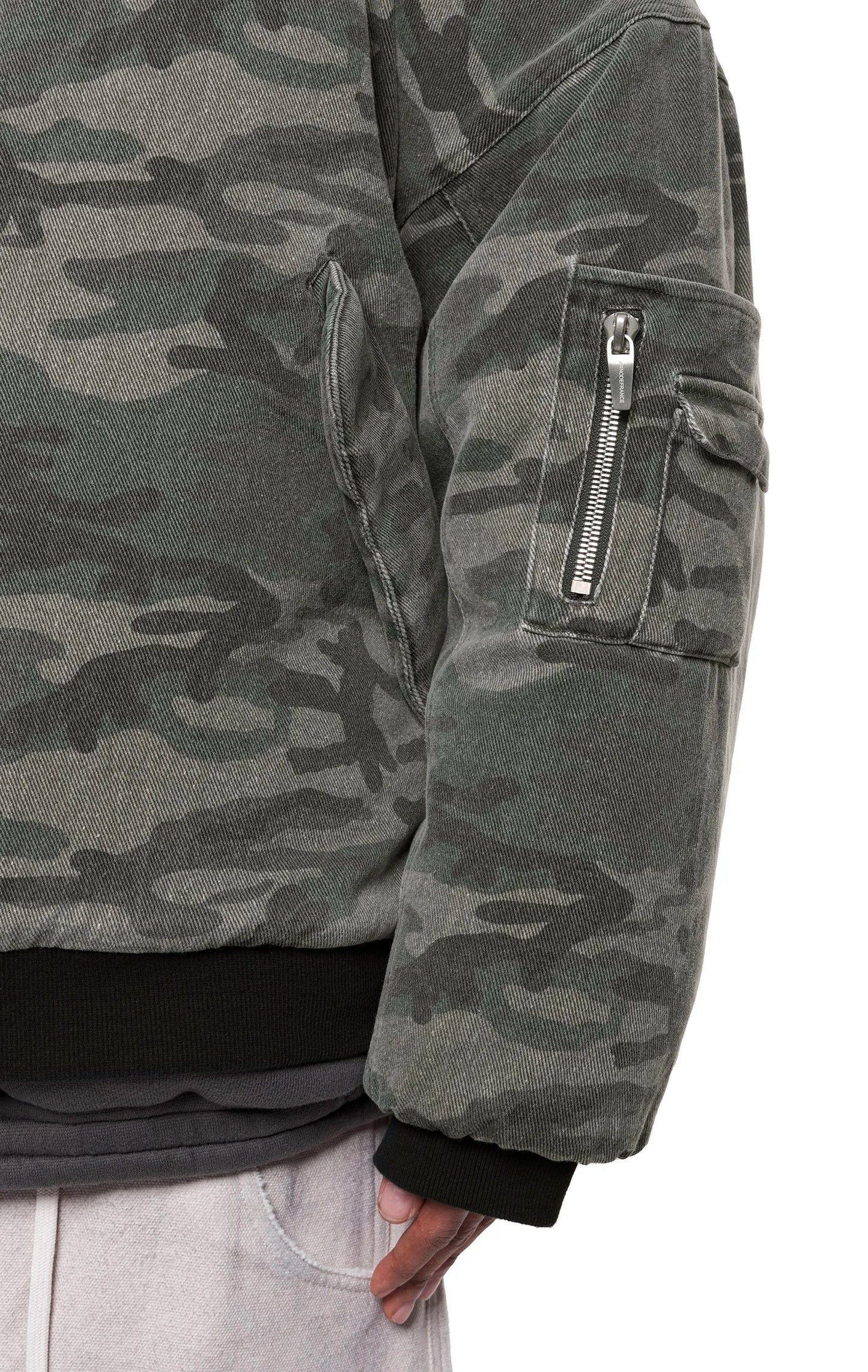 ADF CAMO BOMBER JACKET