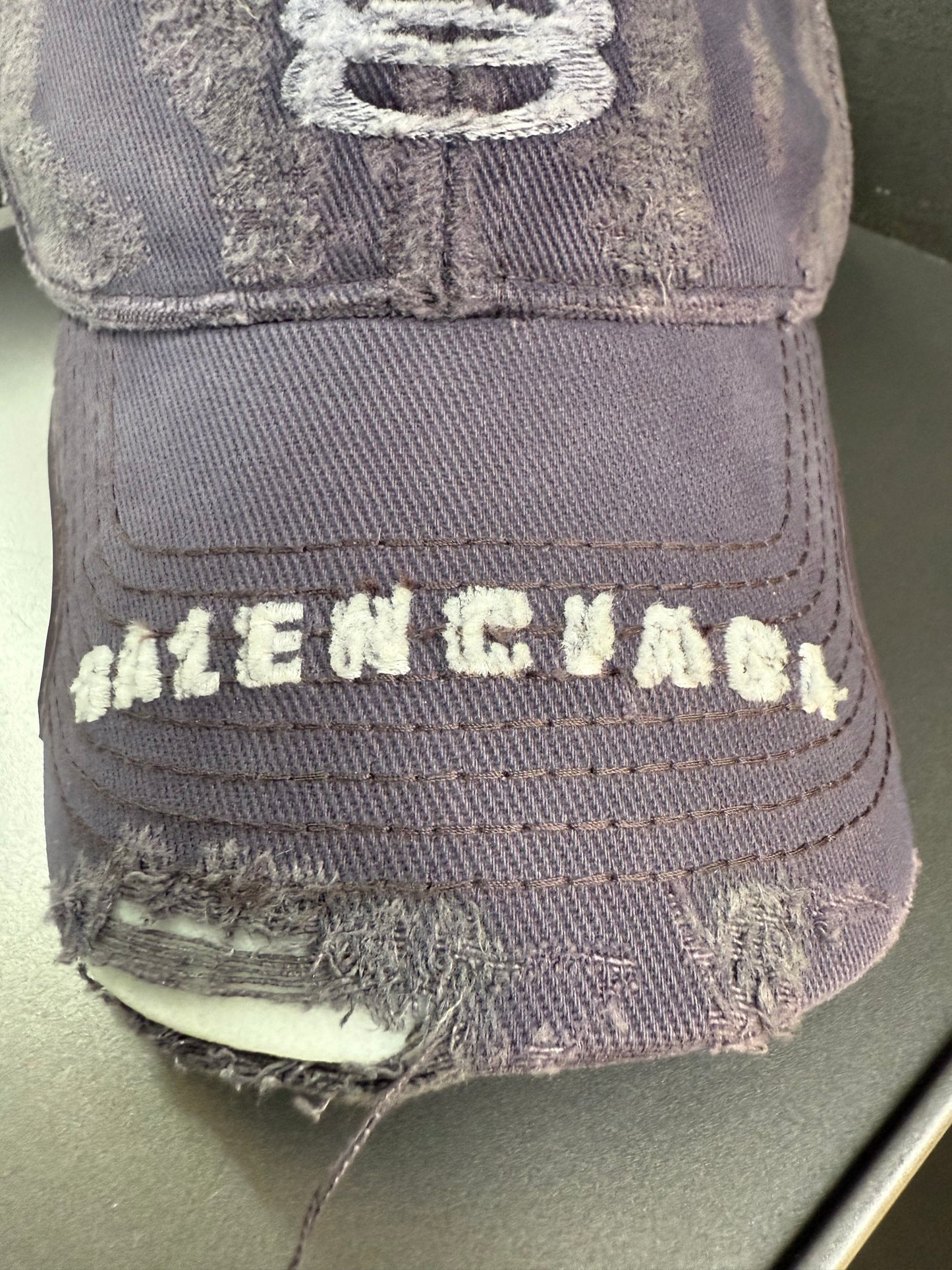 Balenciaga Unity Logo destroyed Cap