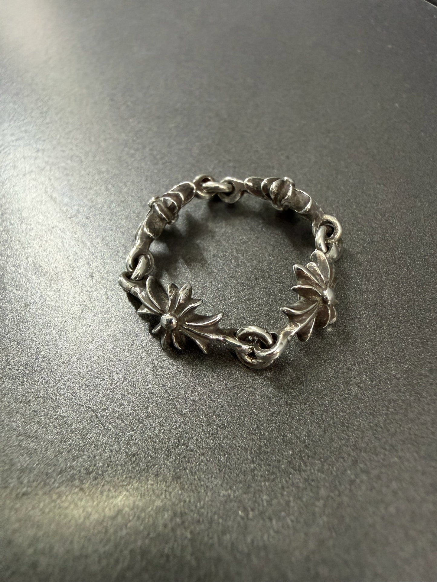 Chrome Hearts Tiny E Cross Ring