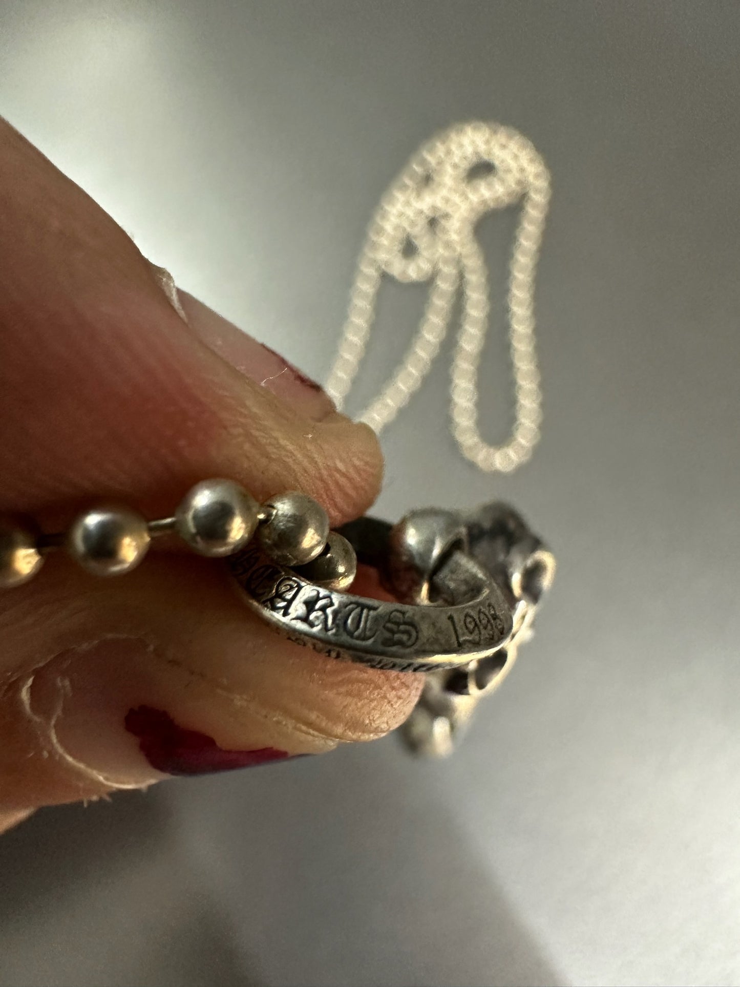 Chrome Hearts Ball Fleur Pendant
