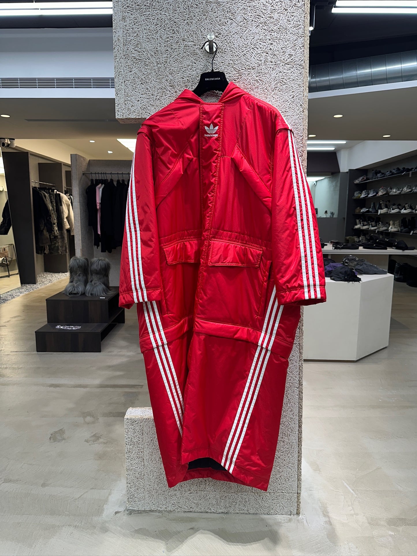 Balenciaga X Adidas Detachable Parka