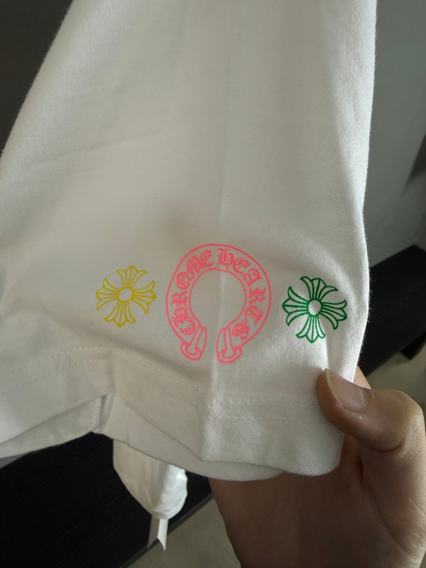 Chrome Hearts Multicolor Cemetery Cross T-Shirt