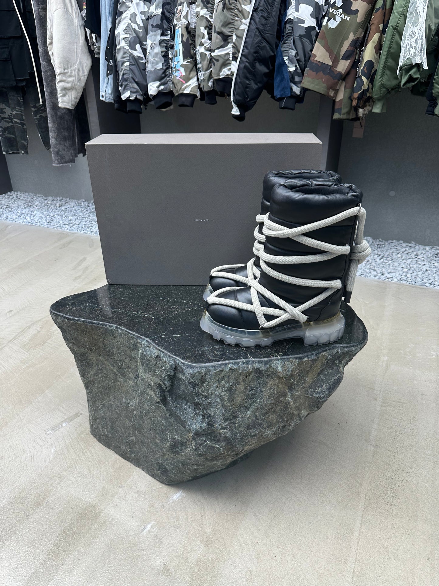 Rick Owens Lunar Tractor Boots