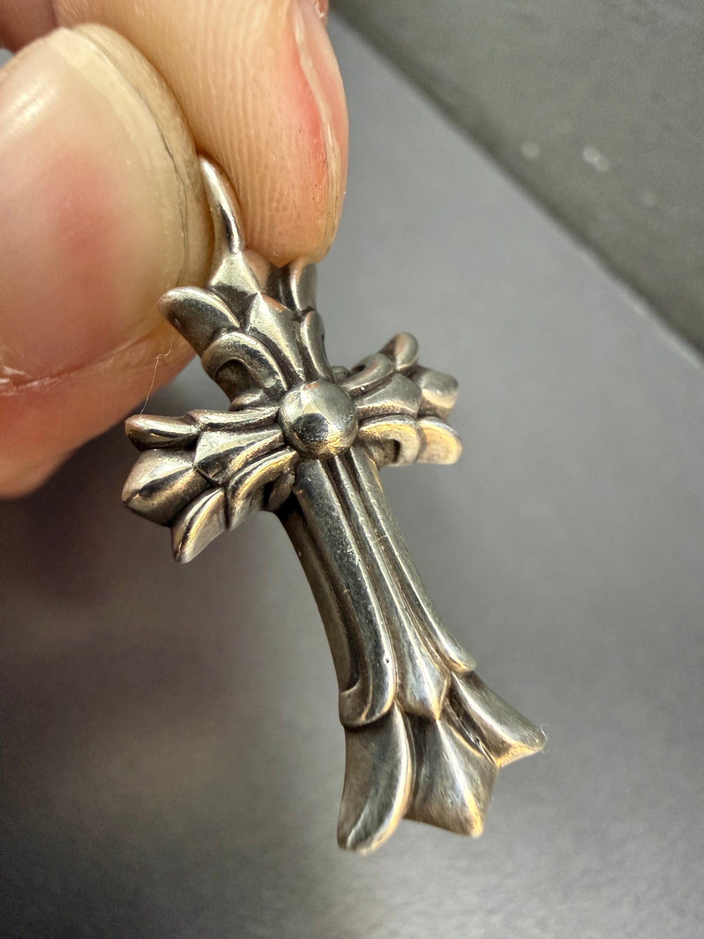 Chrome Hearts Double Cross Pendant