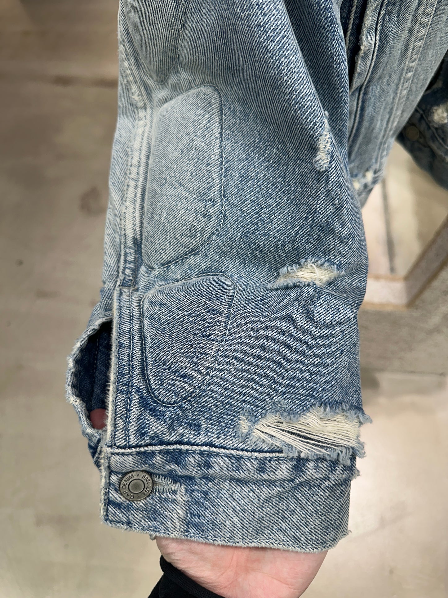 Balenciaga X Yeezy X Gap Denim Jacket