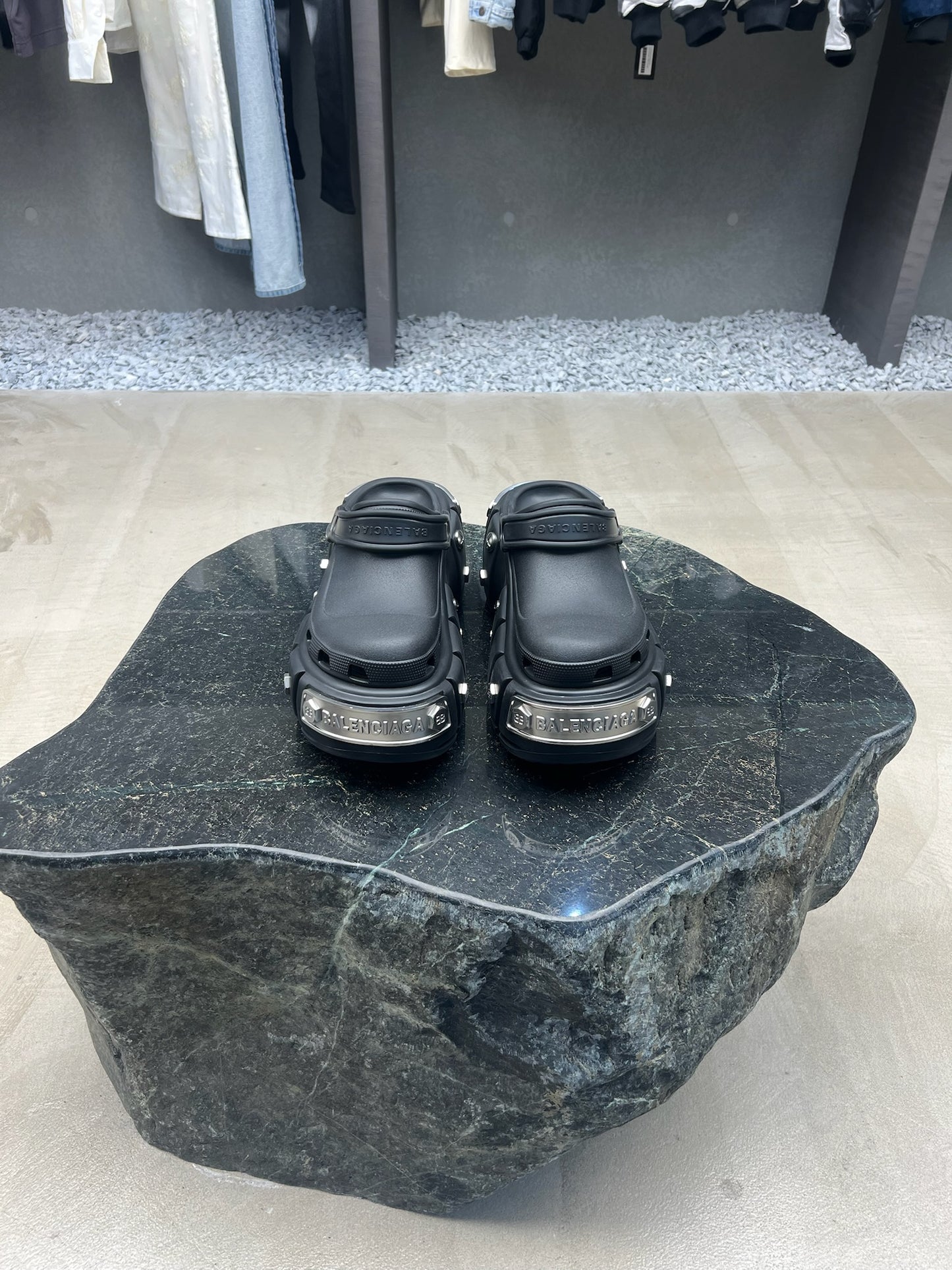 Balenciaga Crocs Hardcrocs Slippers