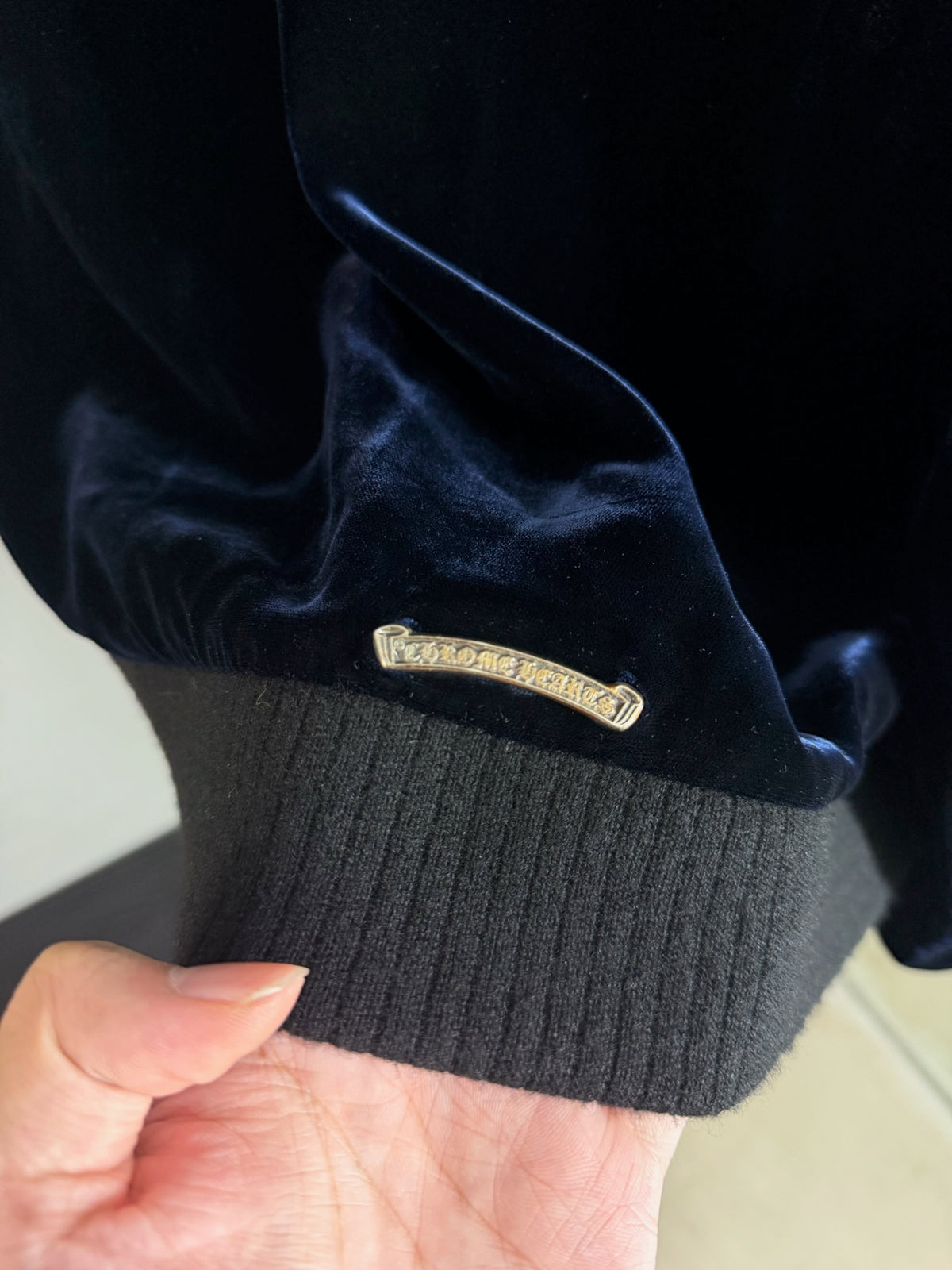 Chrome Hearts So it Goes Velour Track Jacket