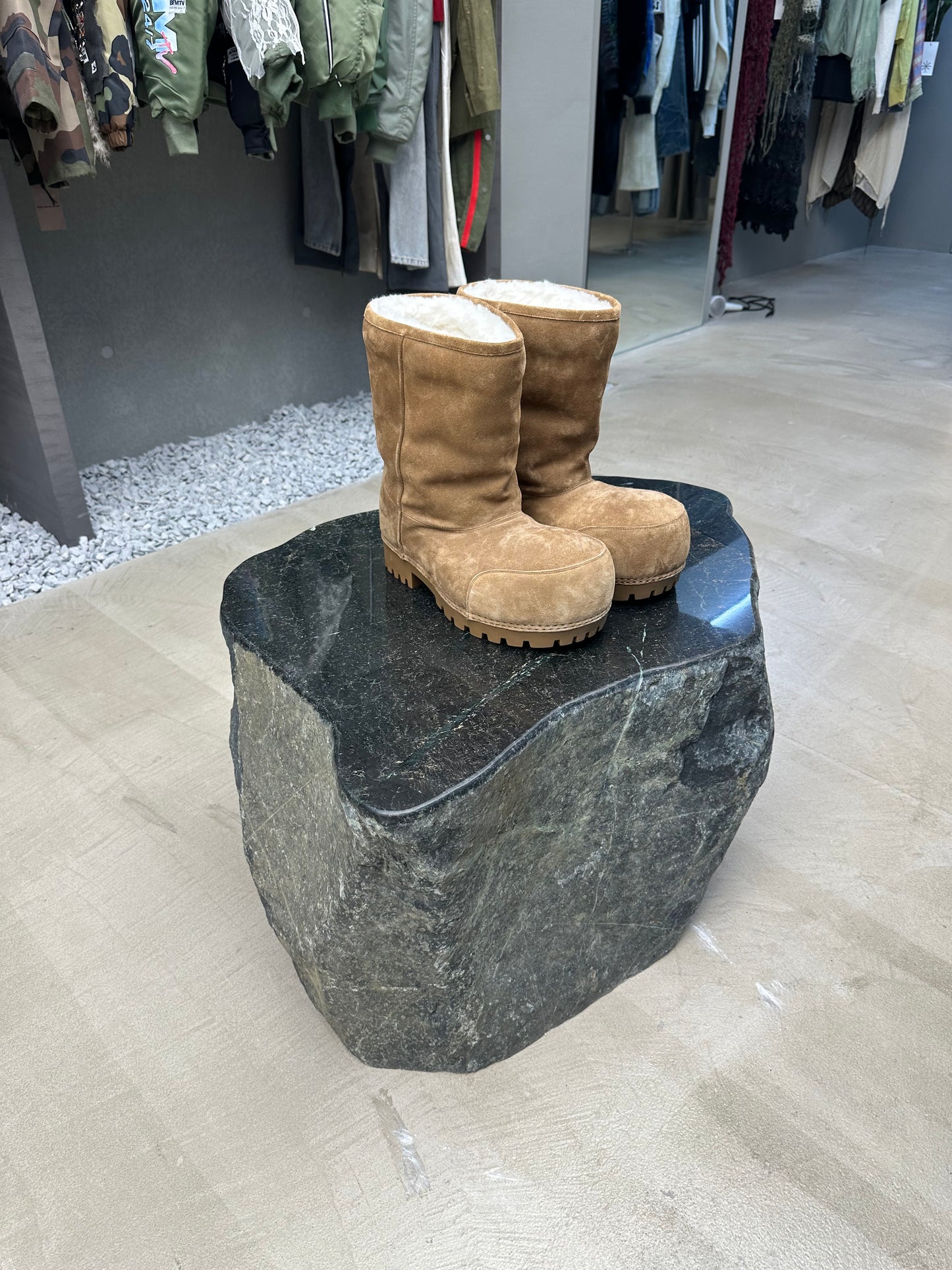 Balenciaga Alaska suede boots