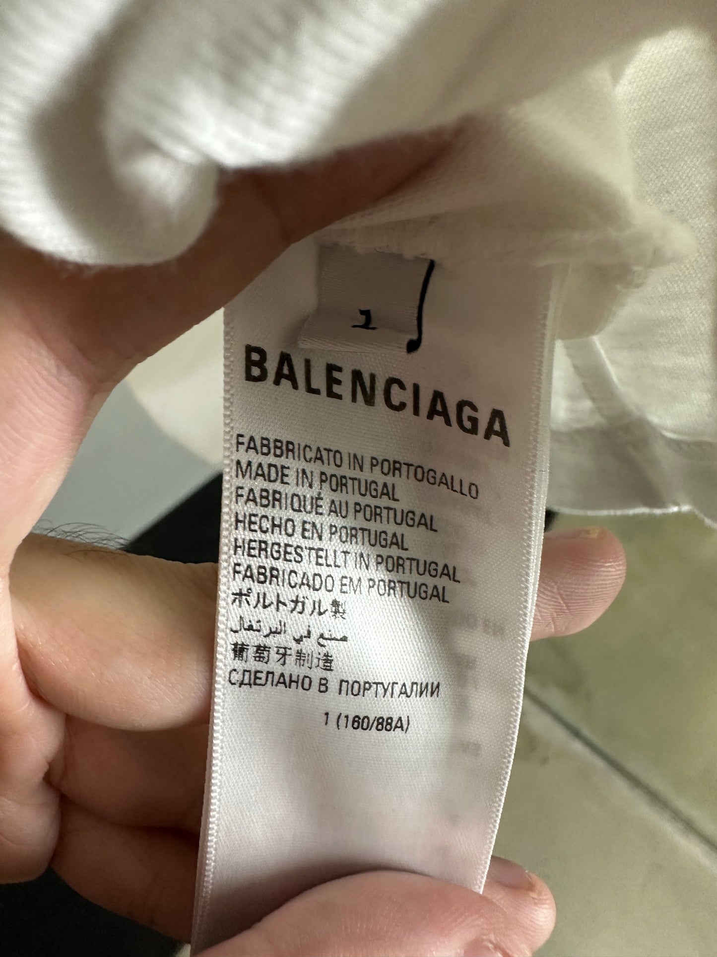 Balenciaga Adidas Oversized T-shirt