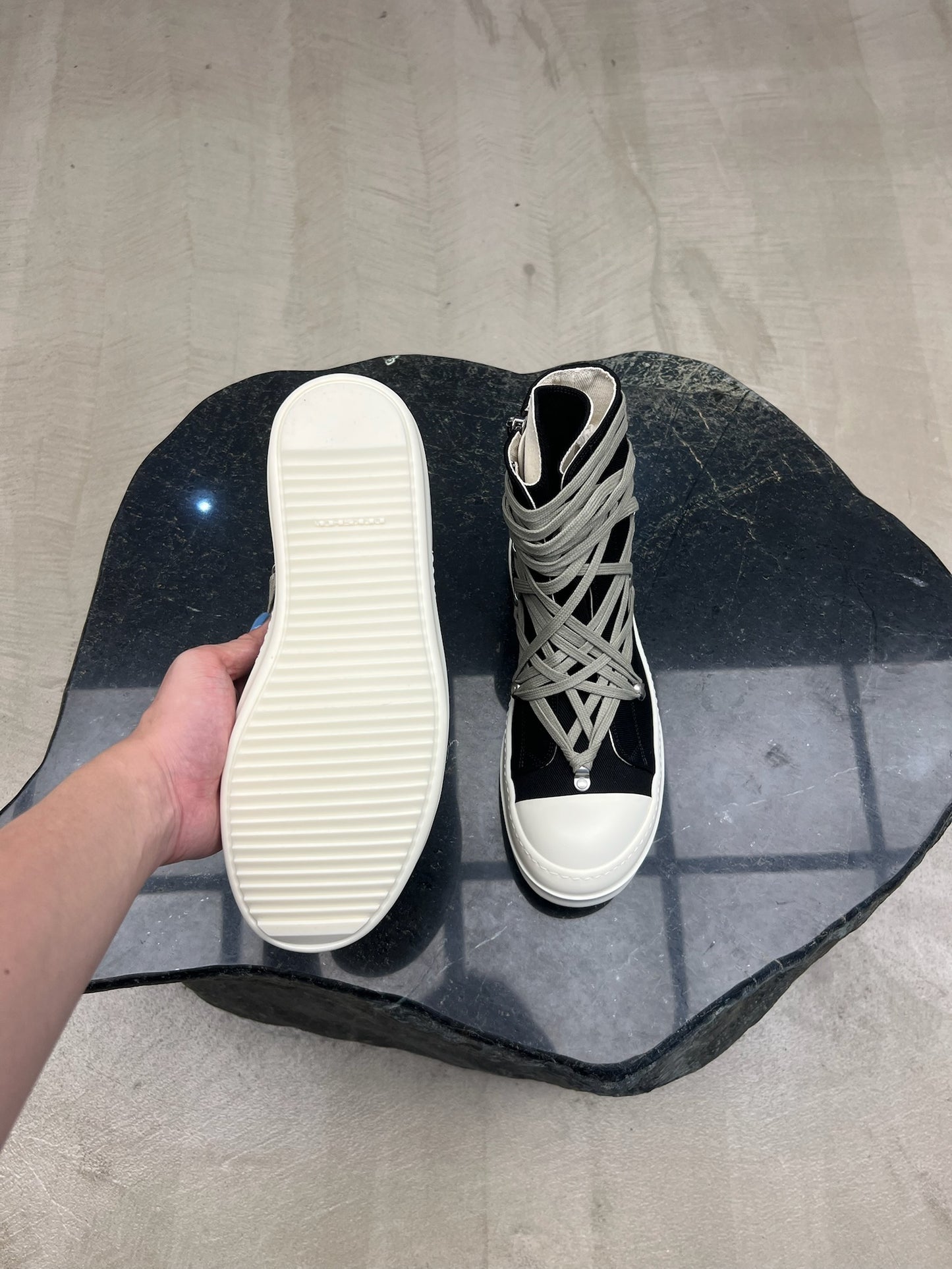 Rick Owens DRKSHDW Megalace Sneaks