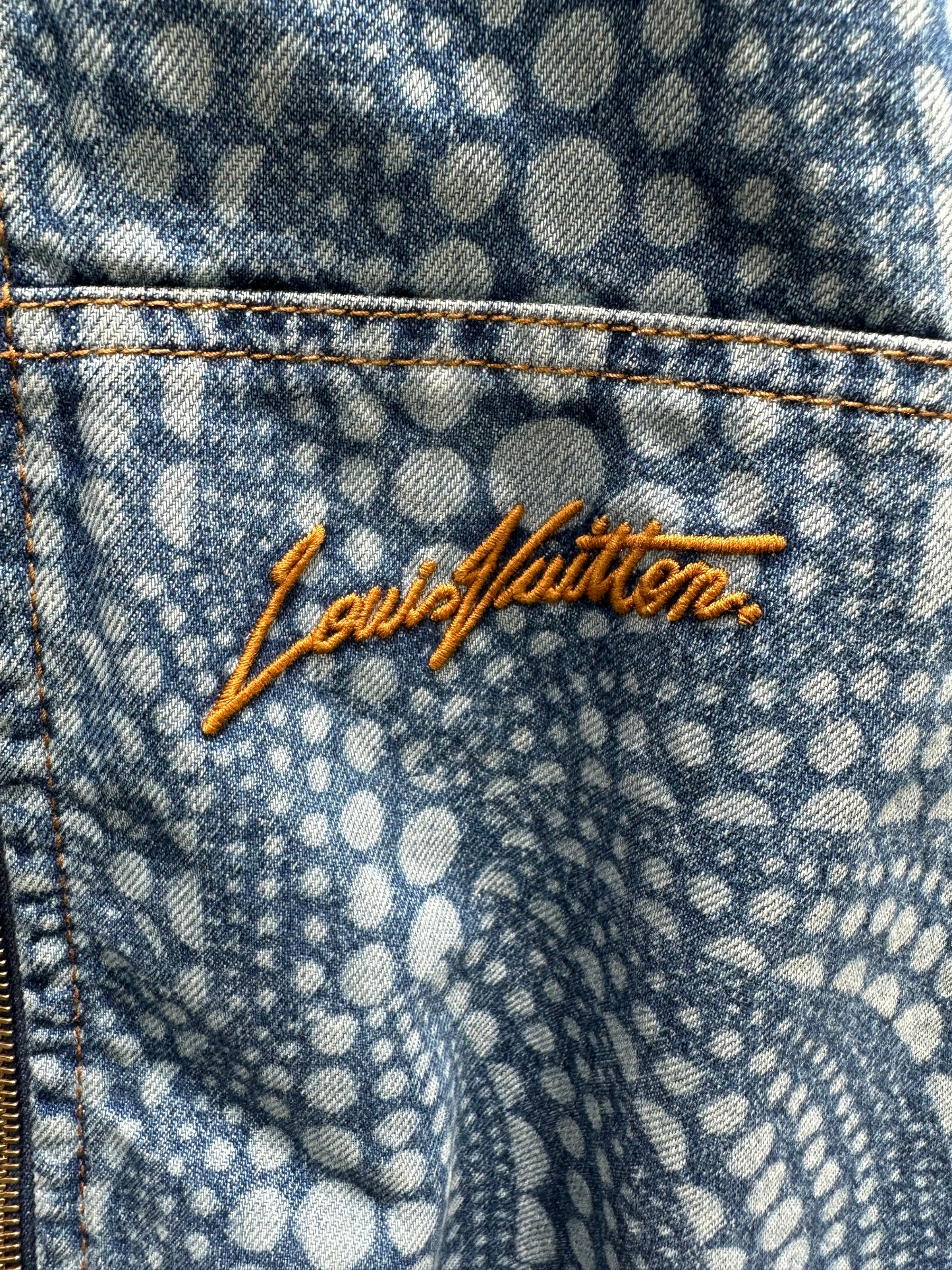 Louis Vuitton Yayoi Kusama Denim Jacket