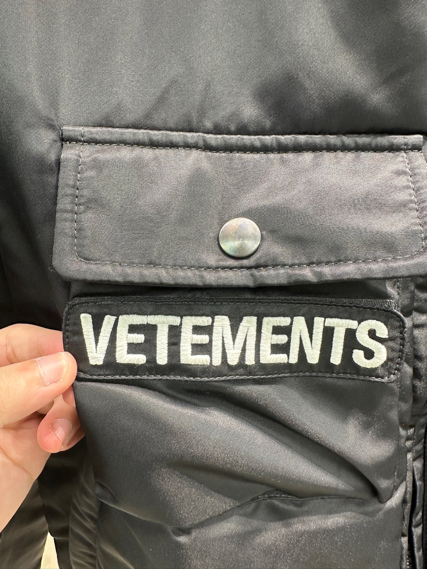 Vetements Reversible Bomber Jacket